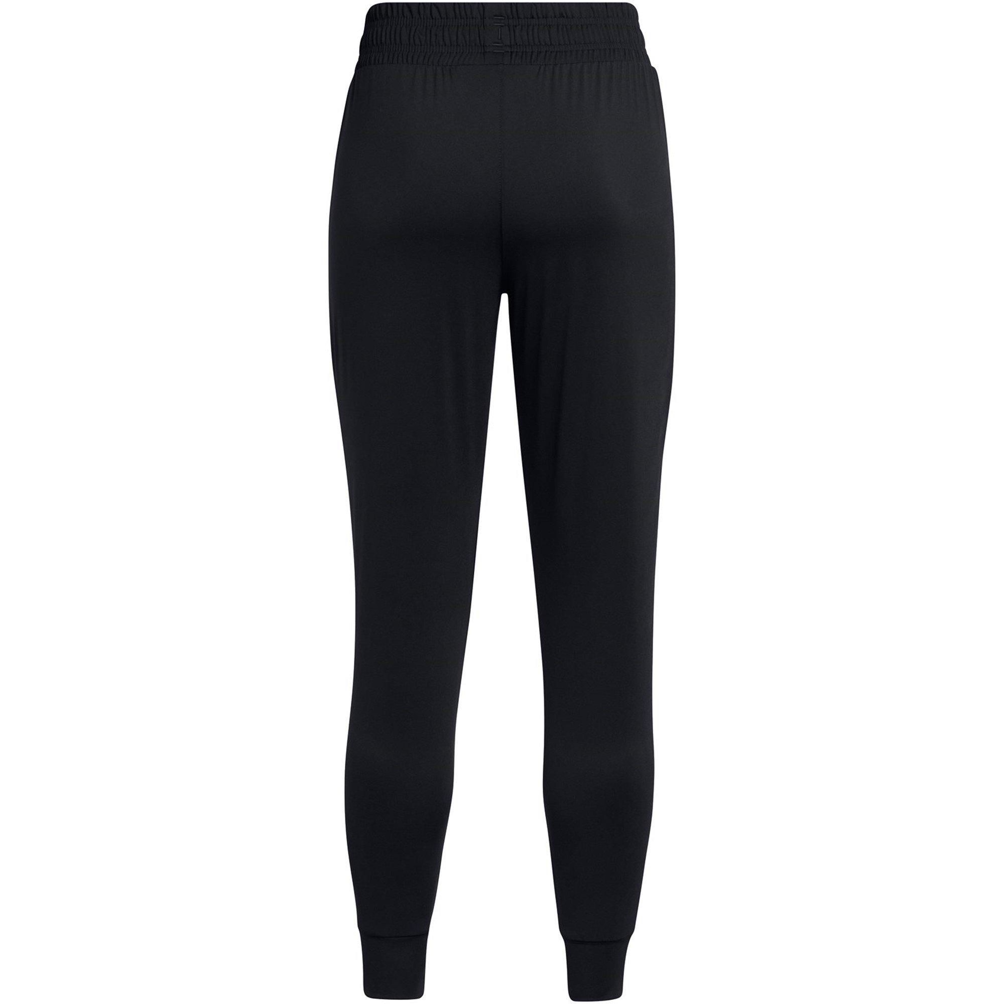 Black/White - Under Armour - Women's Performance Tracksuit Bottoms - 5