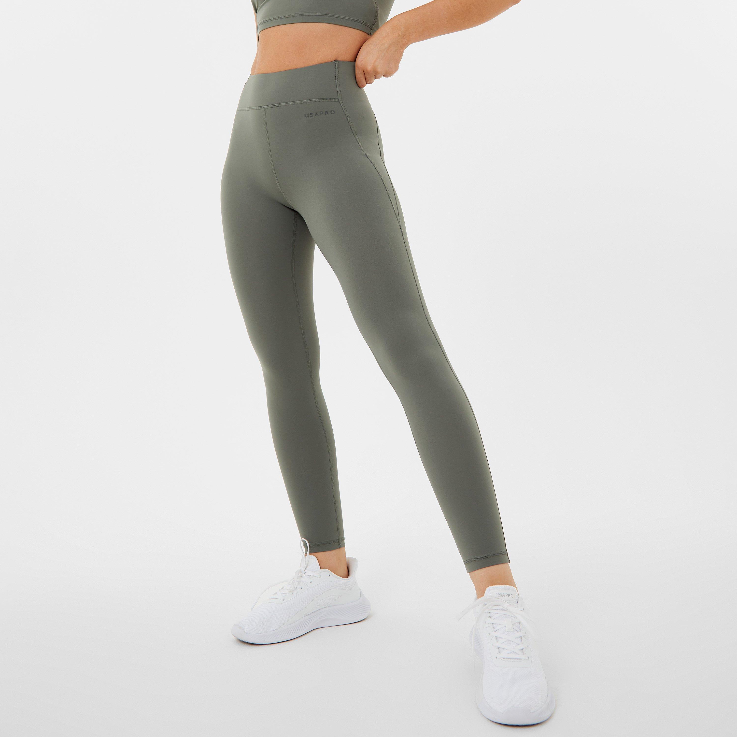 Hellkhaki - USA Pro - Pro x Sophie Habboo Flex 7/8 Legging - 1