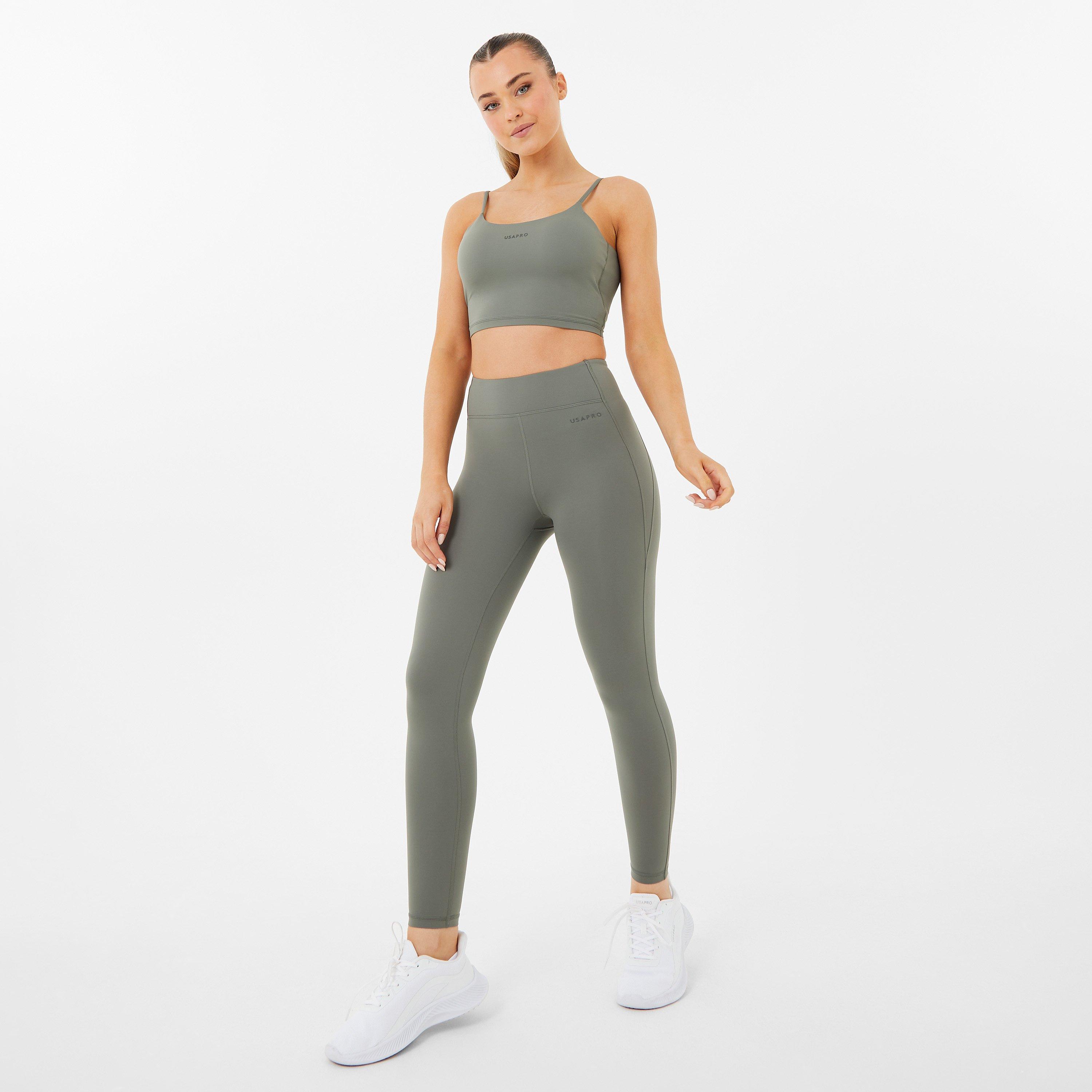 Hellkhaki - USA Pro - Pro x Sophie Habboo Flex 7/8 Legging - 4