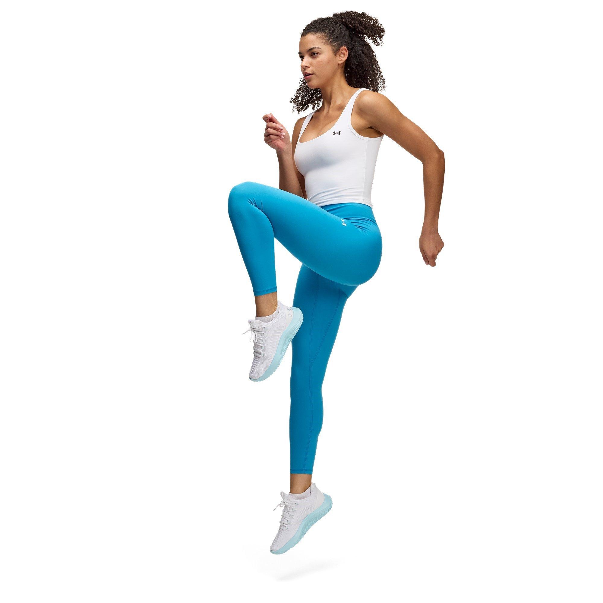 Ether Blue/Whit - Under Armour - Motion Ankle Gym Legging - 3