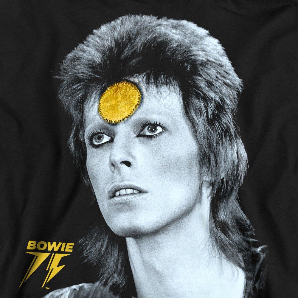 Black - David Bowie - David Bowie Golden Bowie Crew Sweatshirt Black - 2