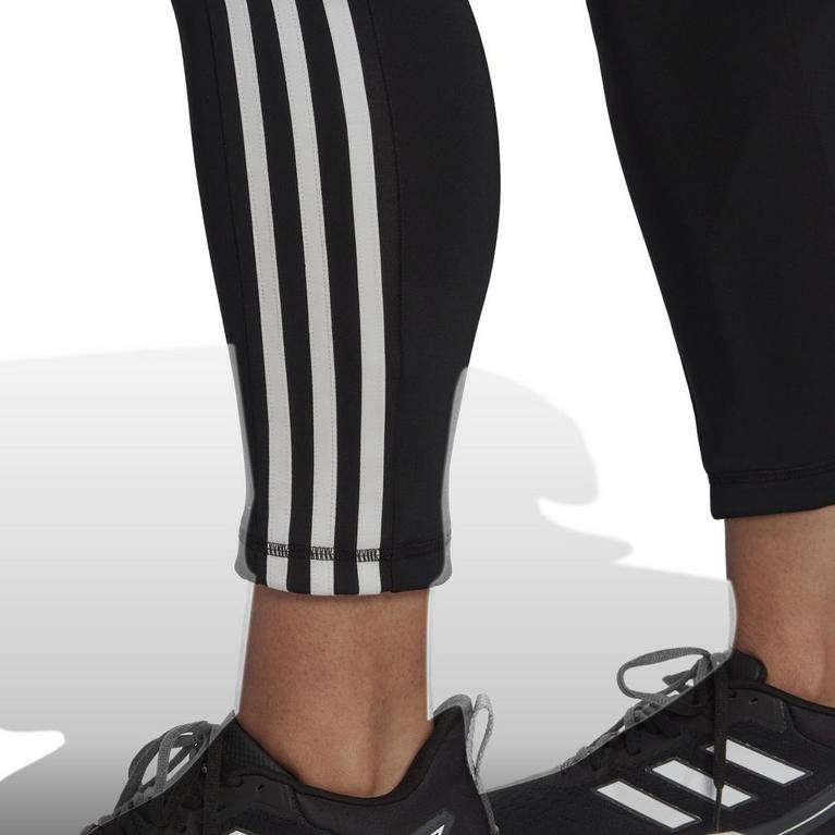 Noir/Blanc - adidas - 3 Stripe Inclusive Leggings Womens - 7