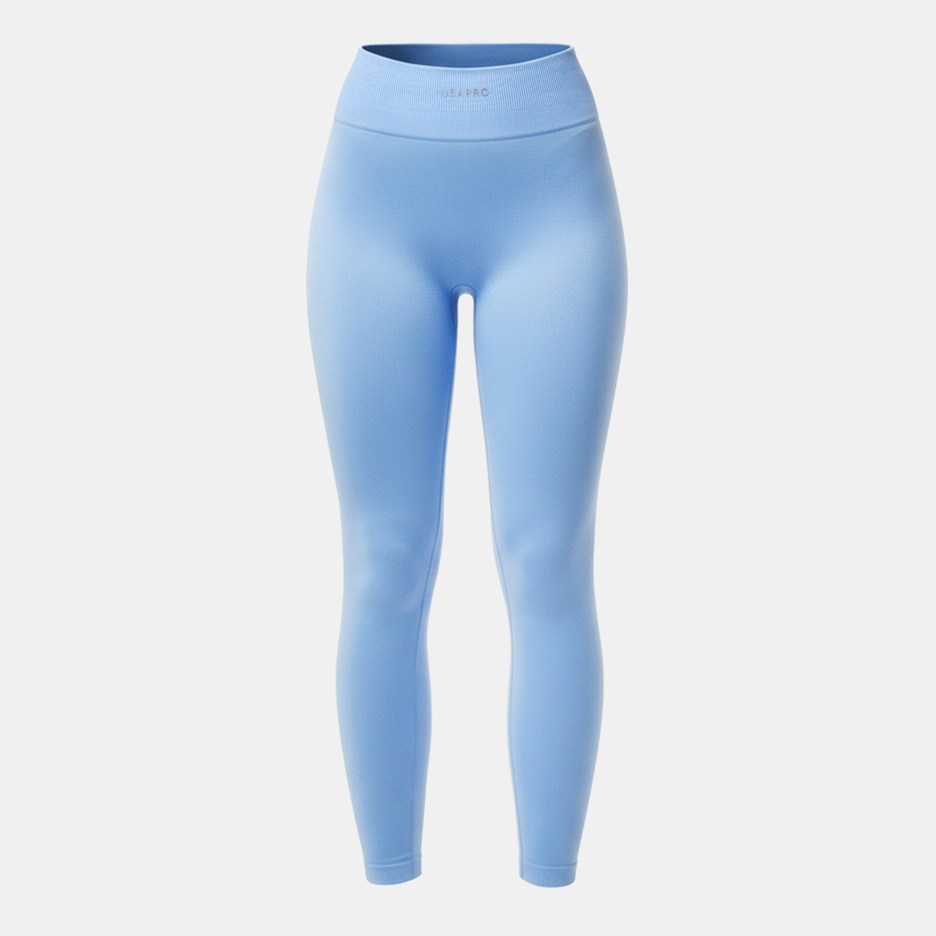 Usa Pro Women's Usapro Seamless Delfin Tights - Brunera Blue - 6 (34)