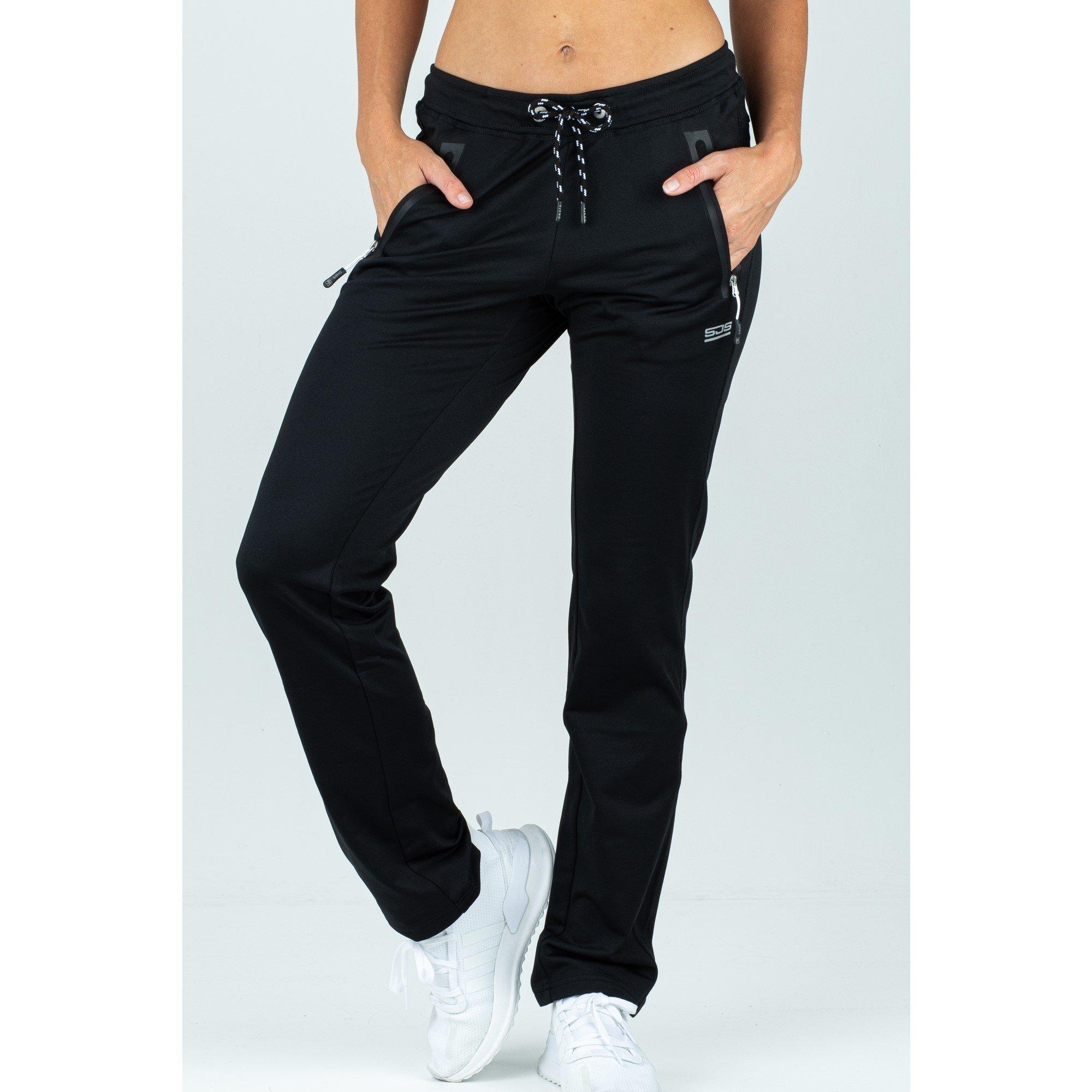 Black - Sjeng Sports - Women's Montez Performance Tracksuit Bottom - 1