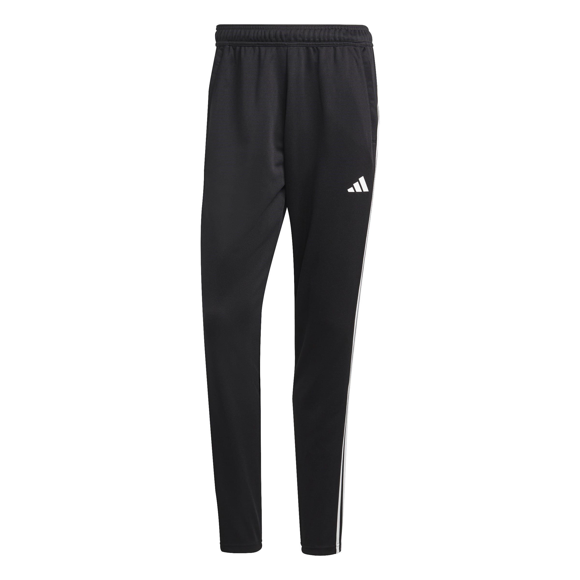 Black/White - adidas - Essentials 3-Stripes Training Pants - 1