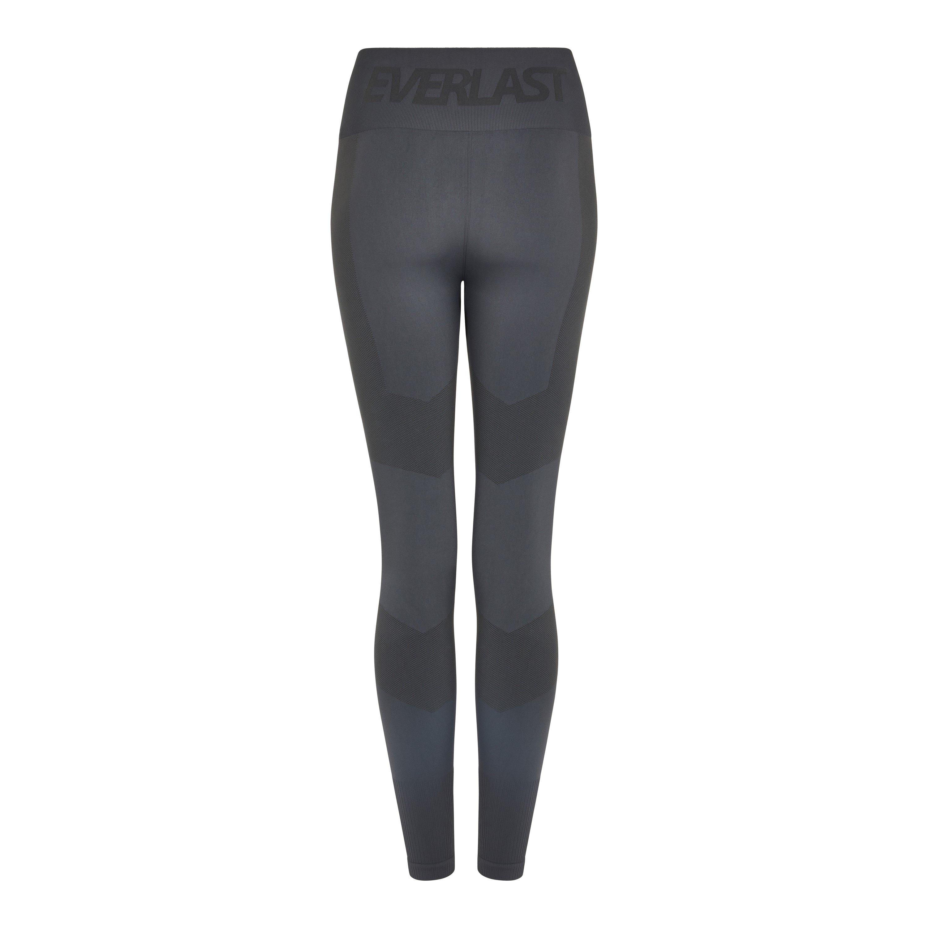 Shark Grey - Everlast - Super High Waisted Racer Leggings - 6