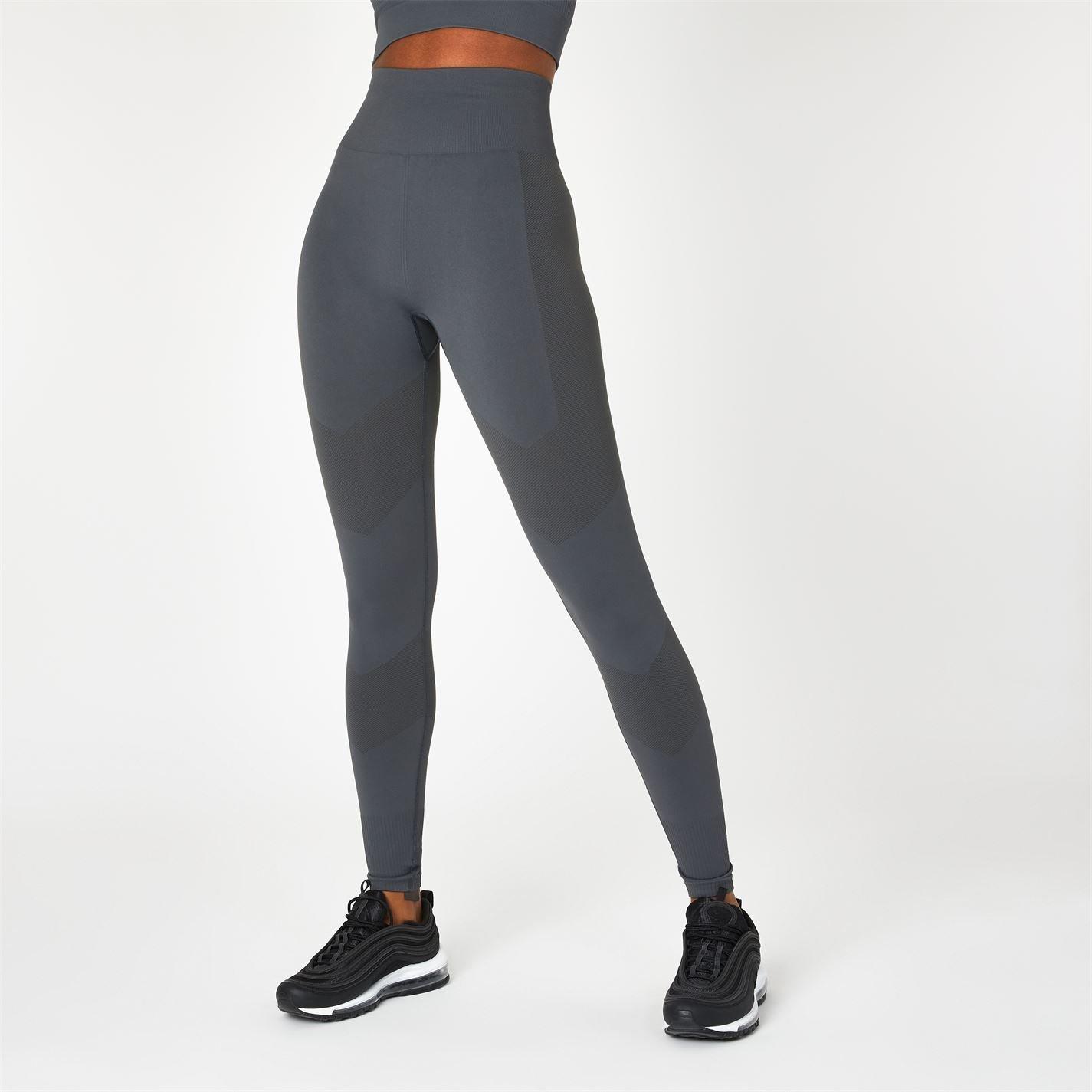 Gris Requin - Everlast - Super High Waisted Racer Leggings - 1