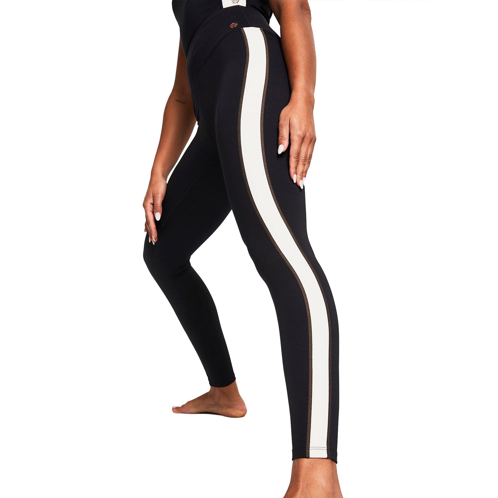 Black - Bahe - Bahe Reforma Side Stripe High-Rise Full Length Legging - 4