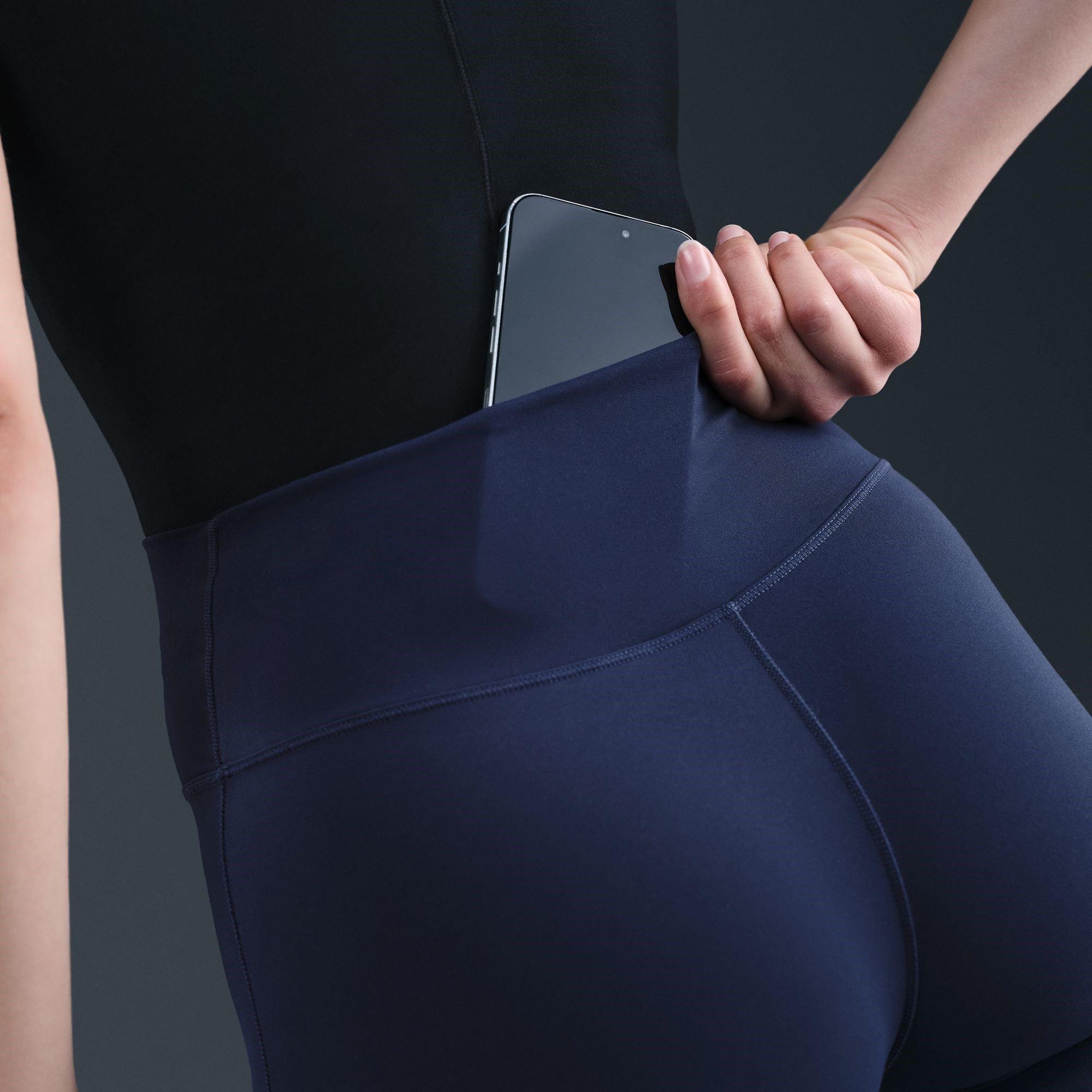 Midnight Navy - Nike - One High-Rise Tights Womens - 12