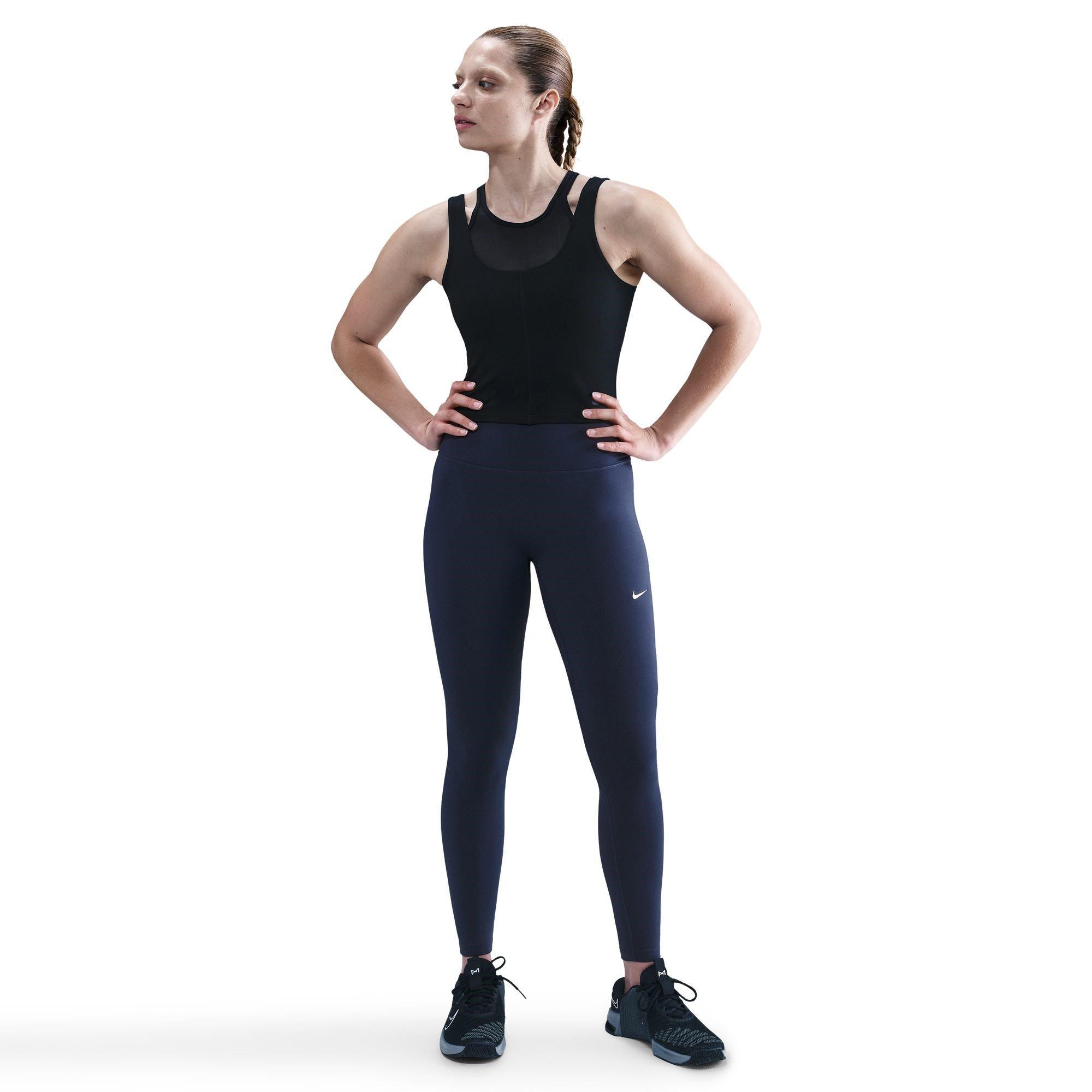 Midnight Navy - Nike - One High-Rise Tights Womens - 3