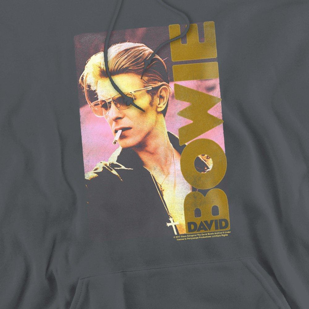 Charcoal - David Bowie - David Bowie Smallokin Hoodie Charcoal - 2