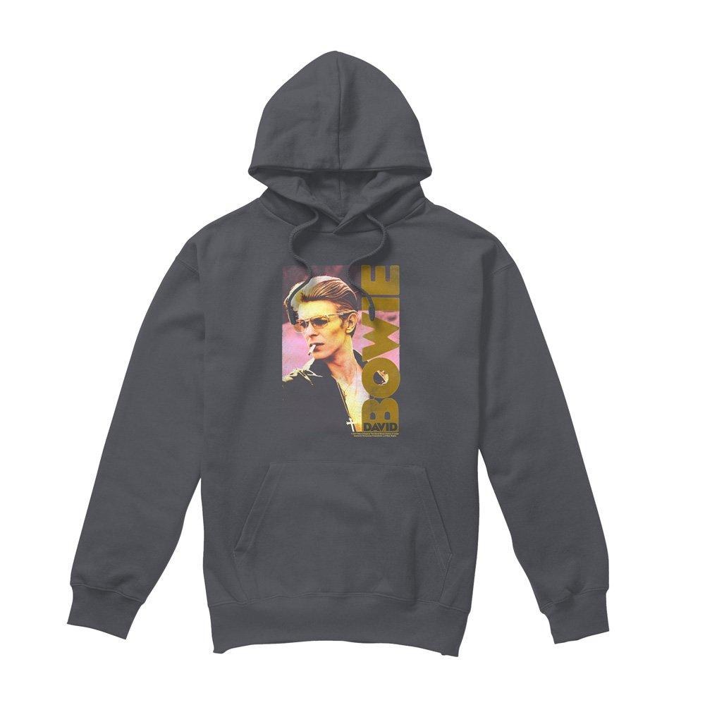 Charcoal - David Bowie - David Bowie Smallokin Hoodie Charcoal - 4