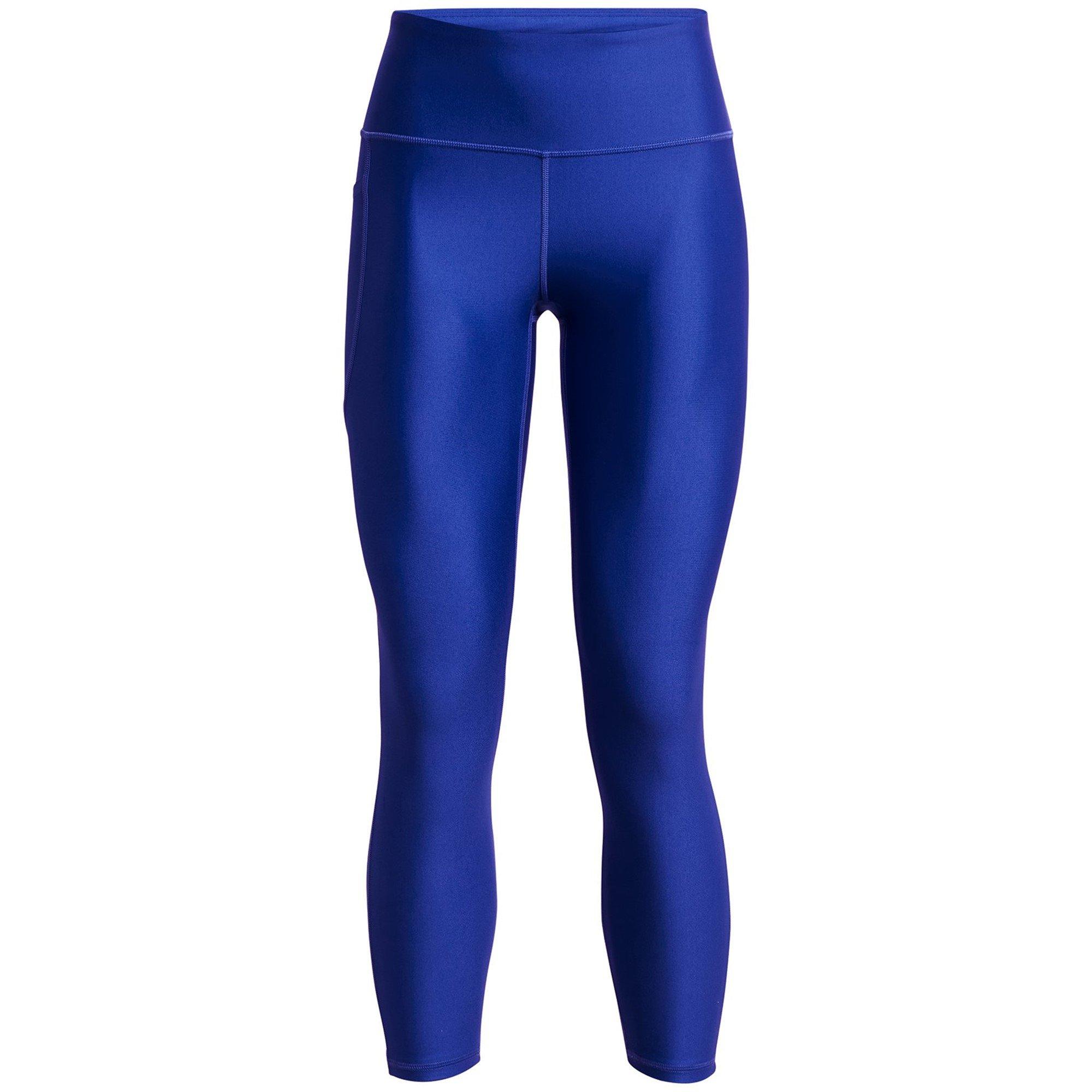 Team Royal/Blk - Under Armour - Heat Gear Womens Performance Ankle Leggings - 1