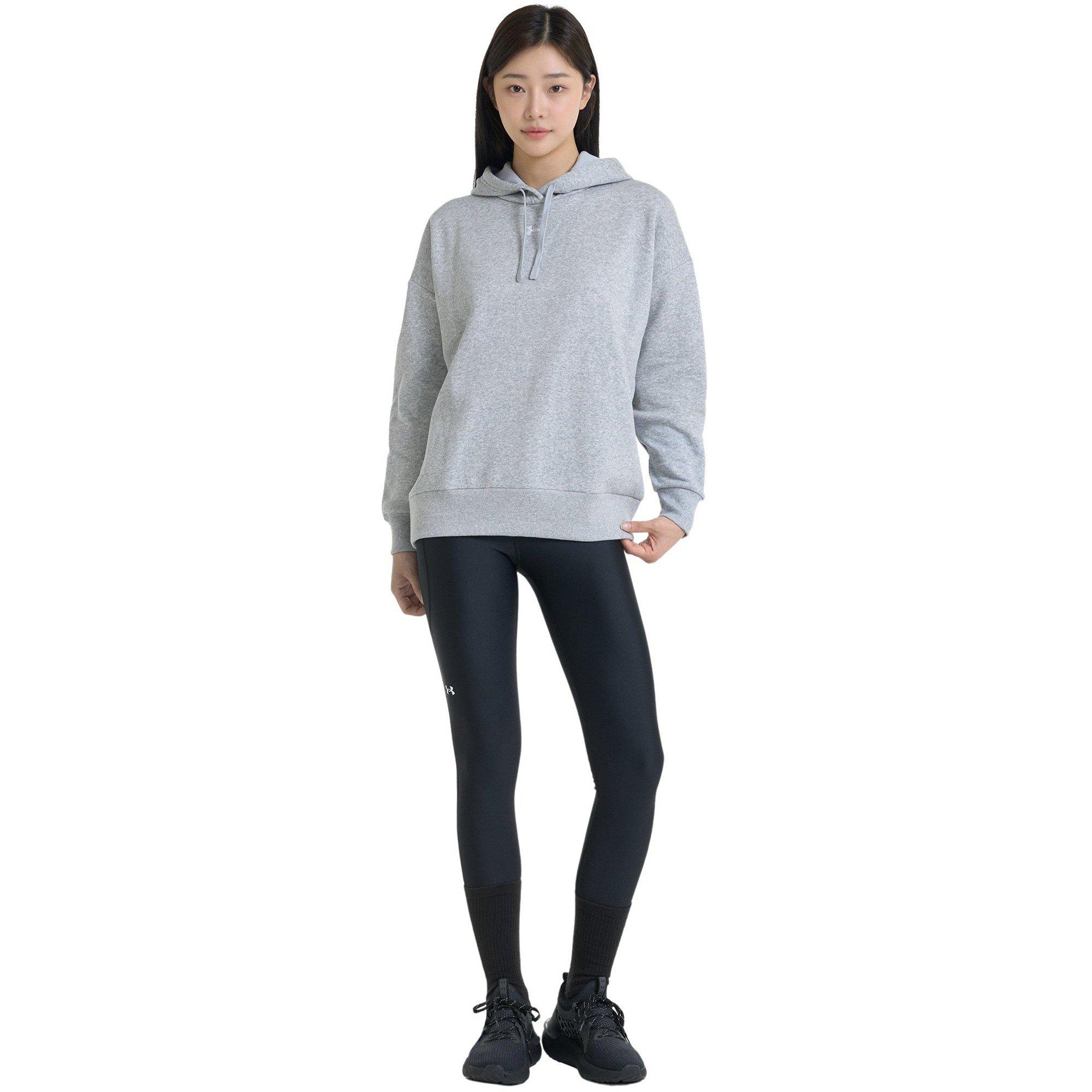 Black/White - Under Armour - Under HeatGear Armour No Slip Waistband Womens Performance Leggings - 9