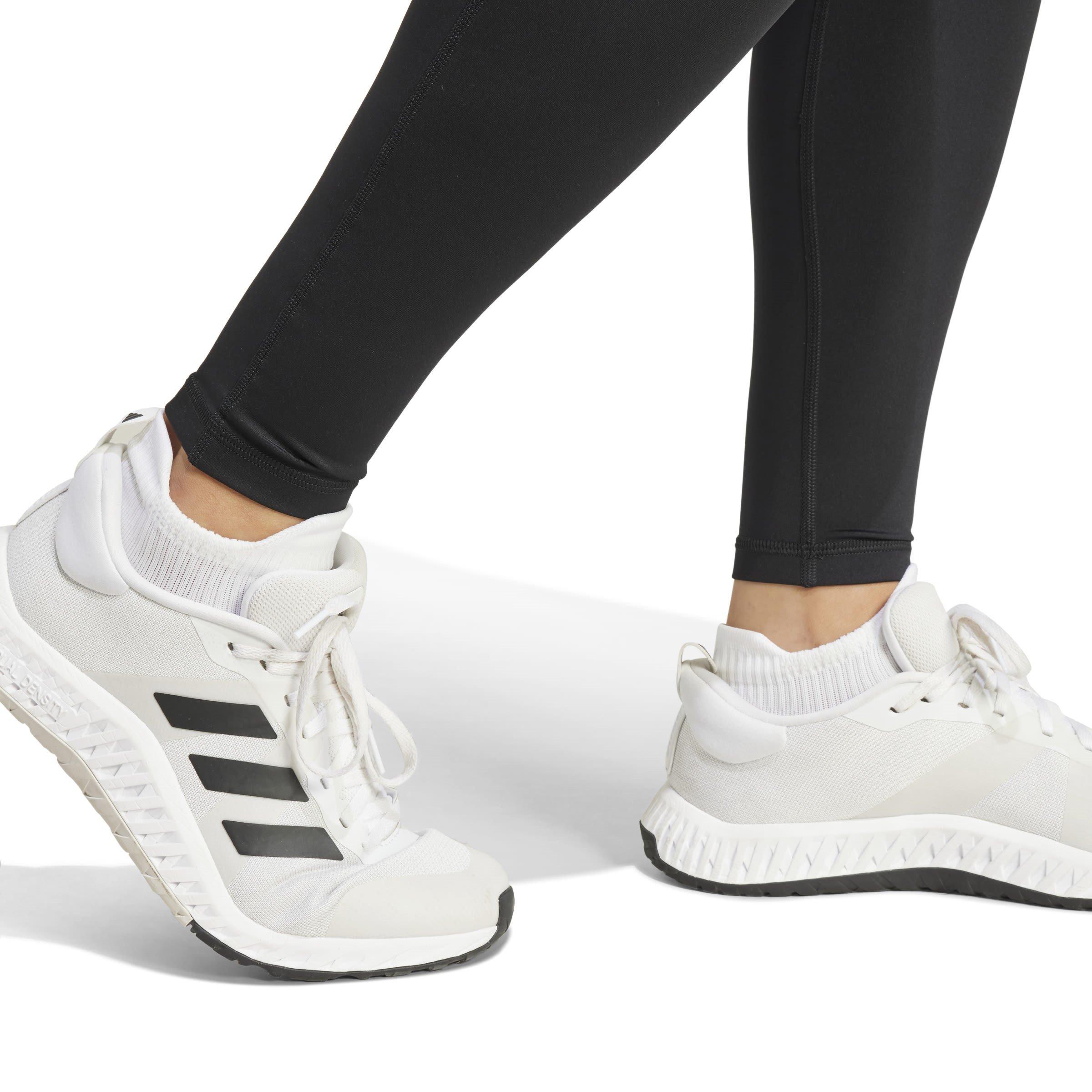 Black/White - adidas - Train Essentials Big Logo Full-Length Leggings Womens - 6