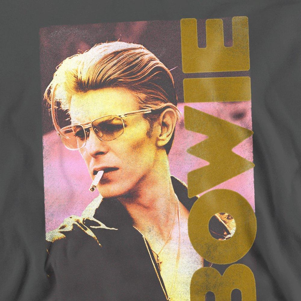 Charcoal - David Bowie - David Bowie Smallokin Crew Sweatshirt Charcoal - 2