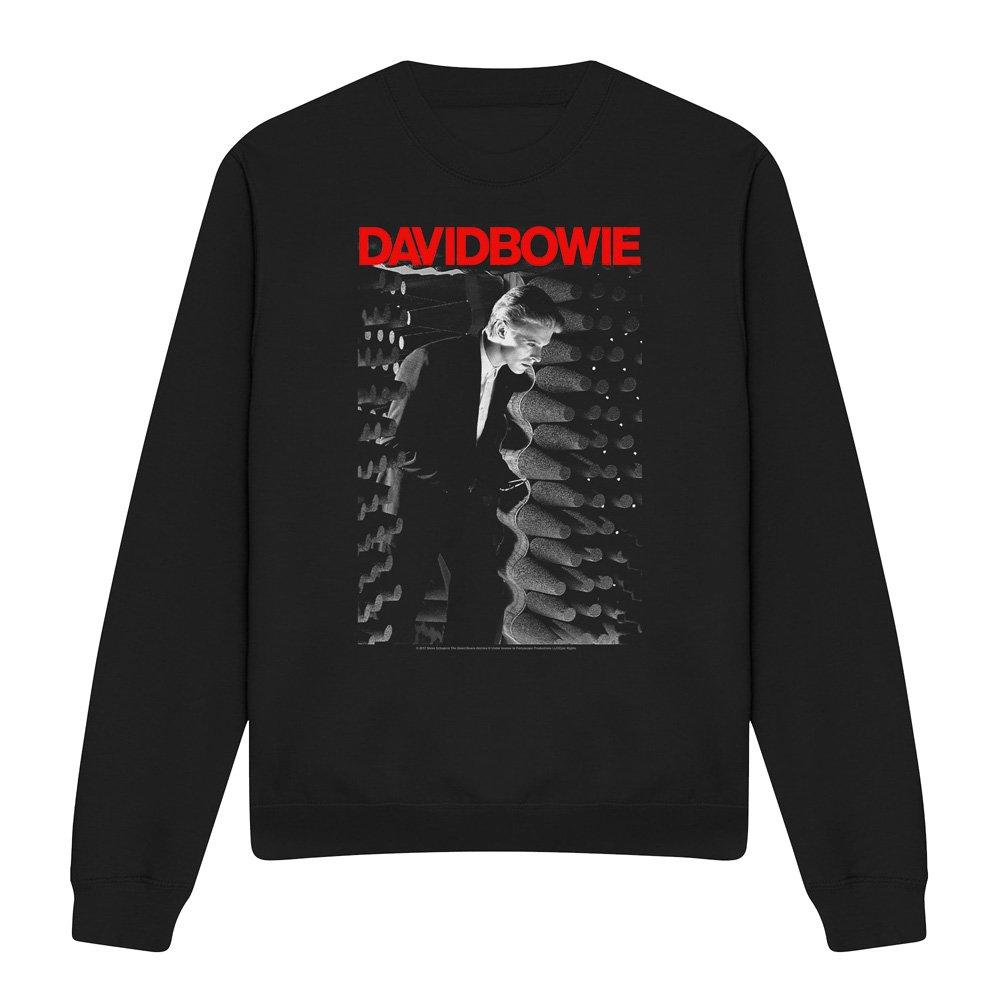Black - David Bowie - David Bowie Station To Station Crew Sweatshirt Bl - 4