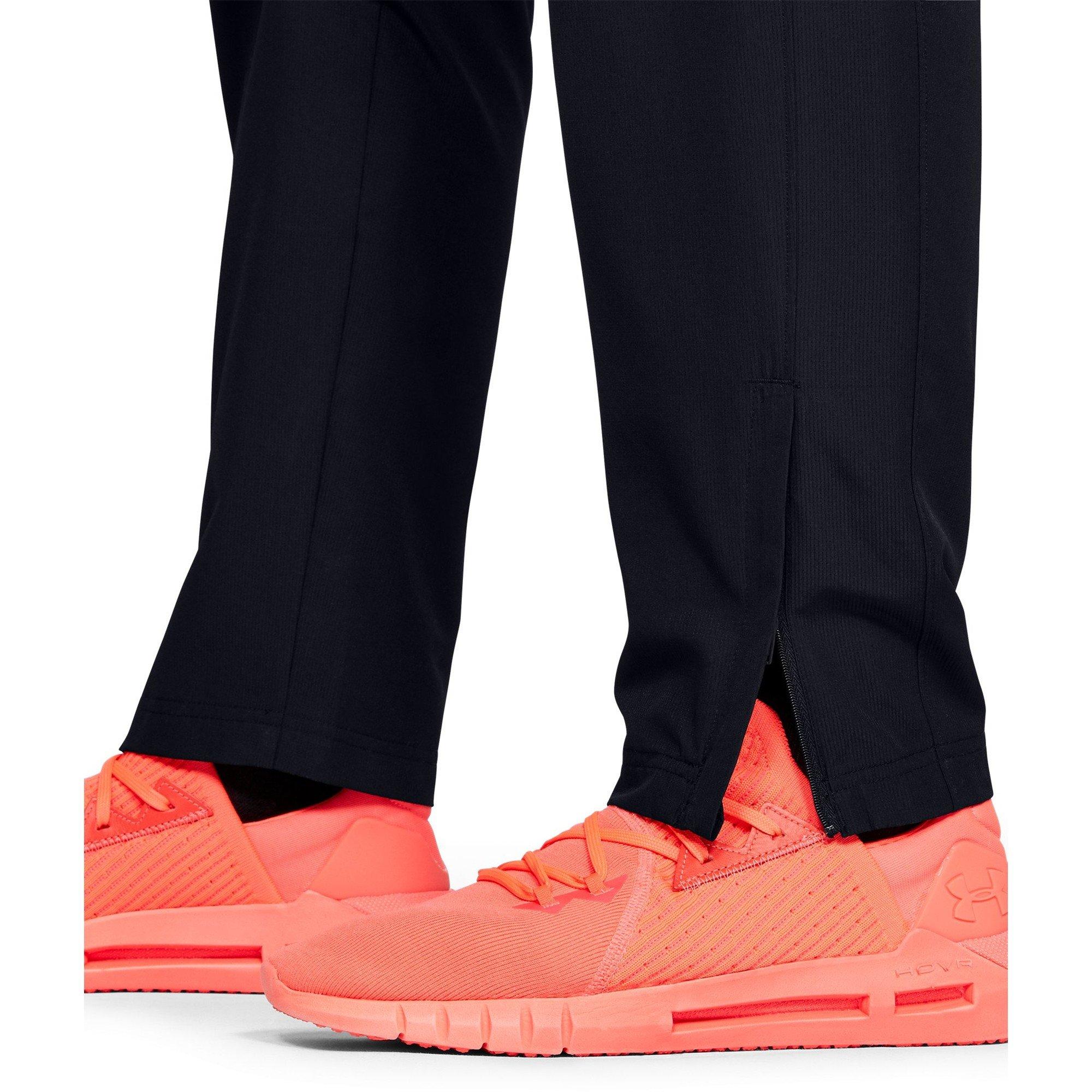 Blk/Onyx White - Under Armour - Under Vital Woven Mens Performance Pants - 6