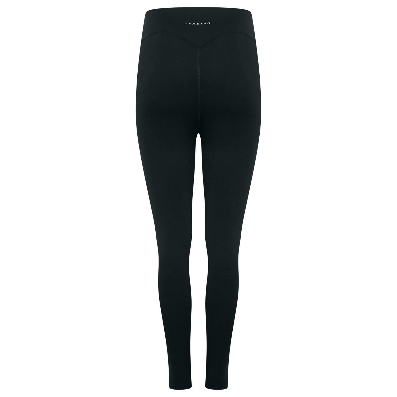 Black - Gym King - Womens Performance Gym Leggings - 5