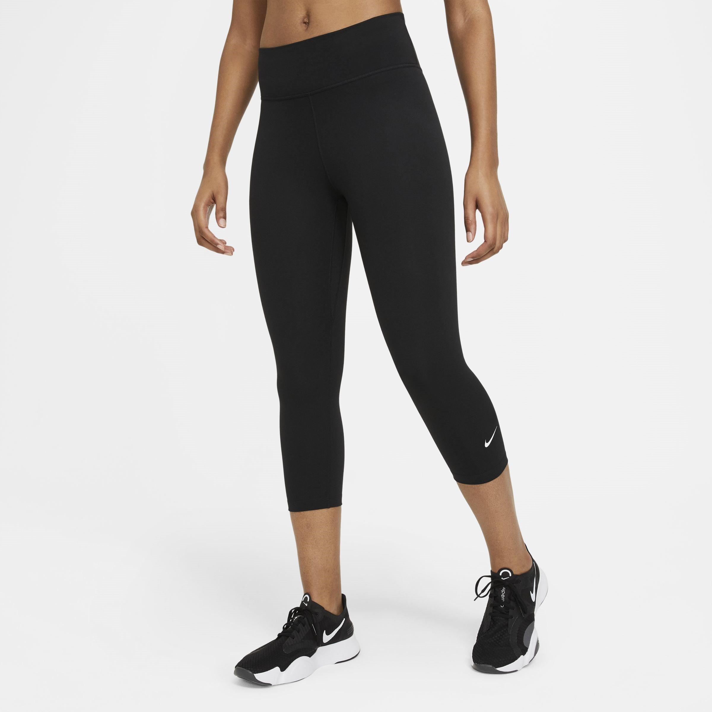 Nike Women's 1 Df Mr Cpr Tgt - Black/White - 8 (XS)