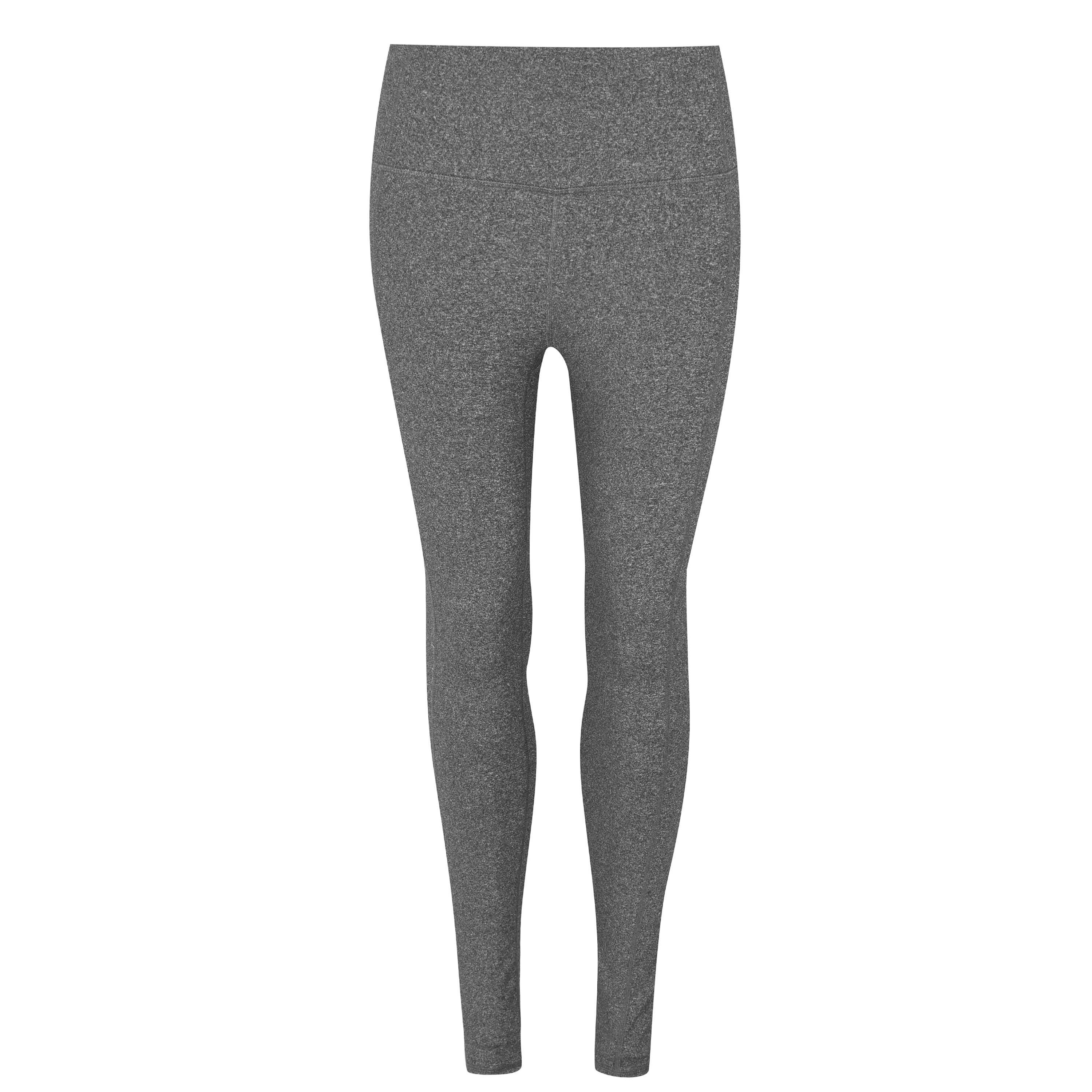 Grey - Skechers - Go Walk High Waisted Leggings II Ladies - 8
