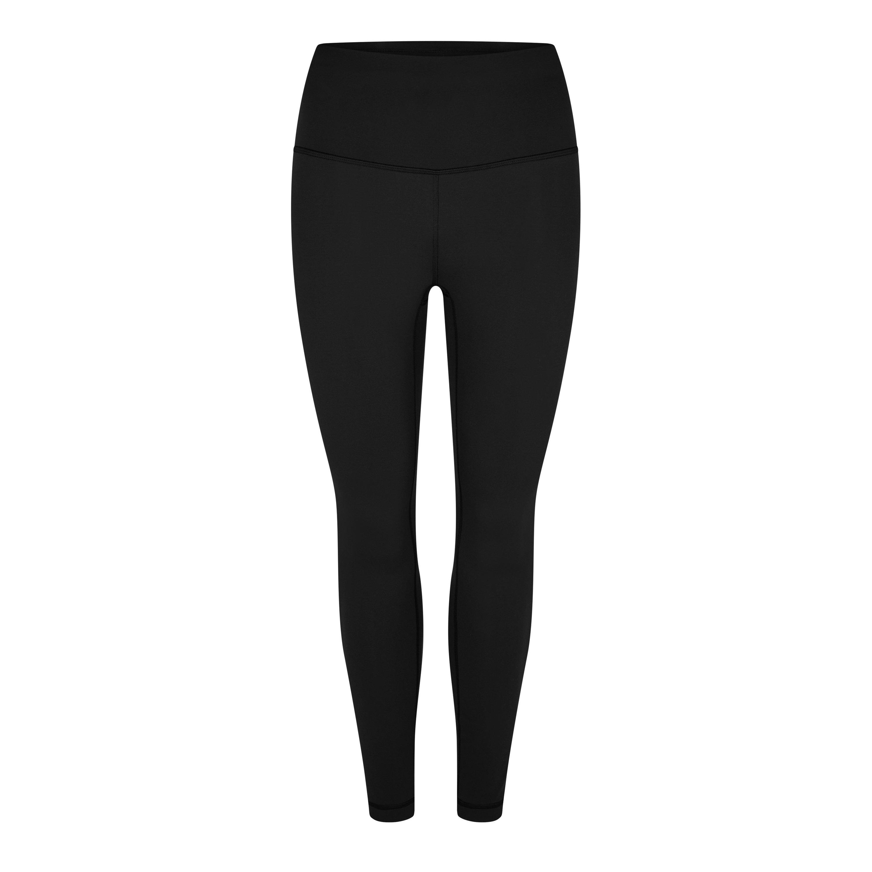 Black - Lululemon - Women'S Nylon Wunder Train Performance Tights - 1
