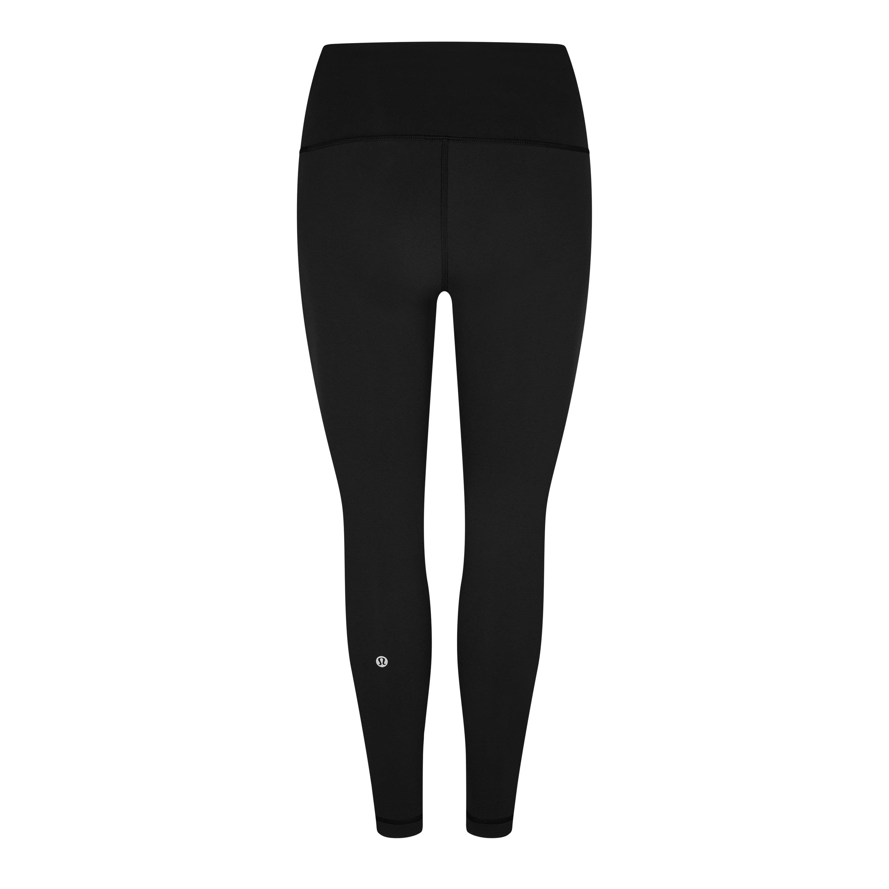 Black - Lululemon - Women'S Nylon Wunder Train Performance Tights - 8