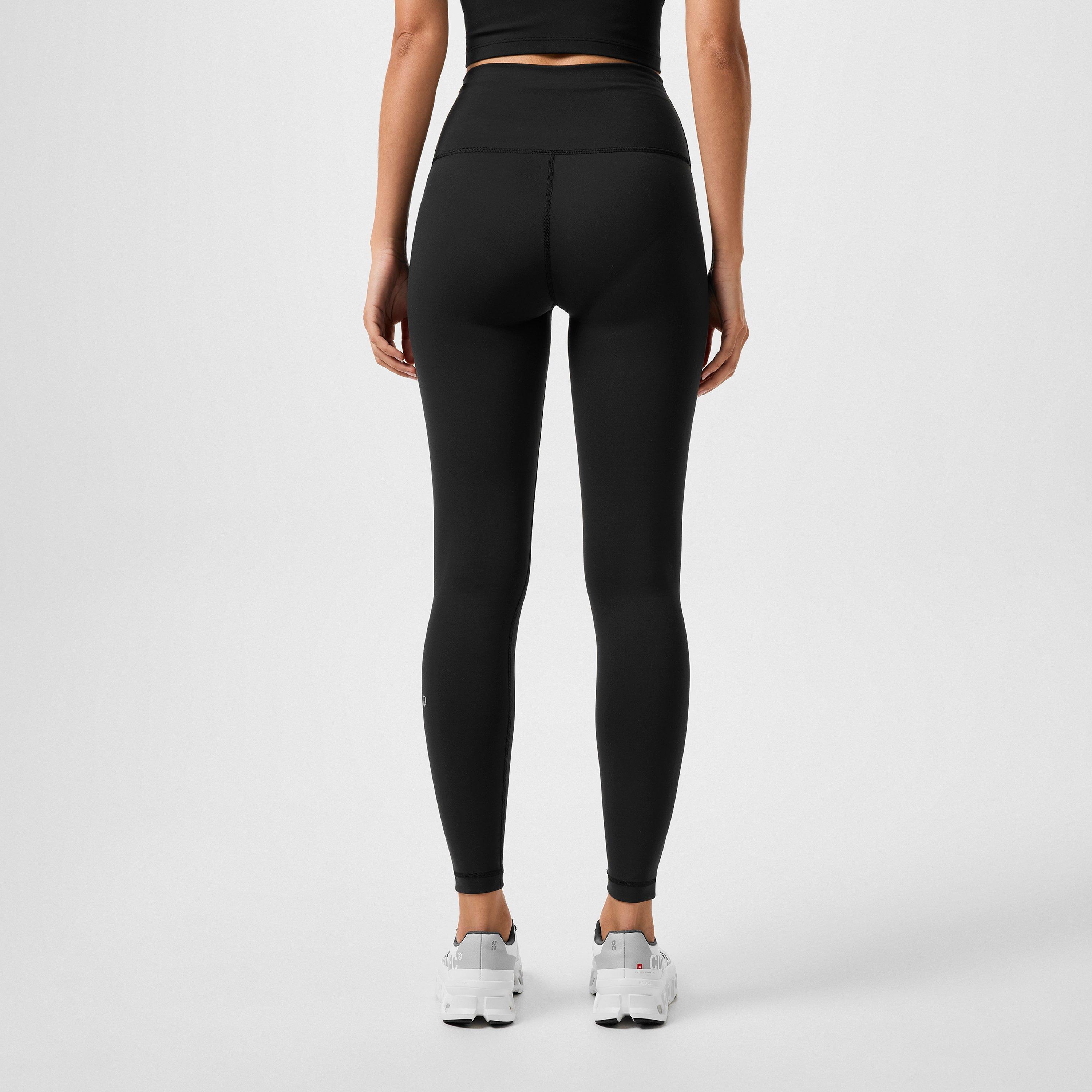 Black - Lululemon - Women'S Nylon Wunder Train Performance Tights - 4