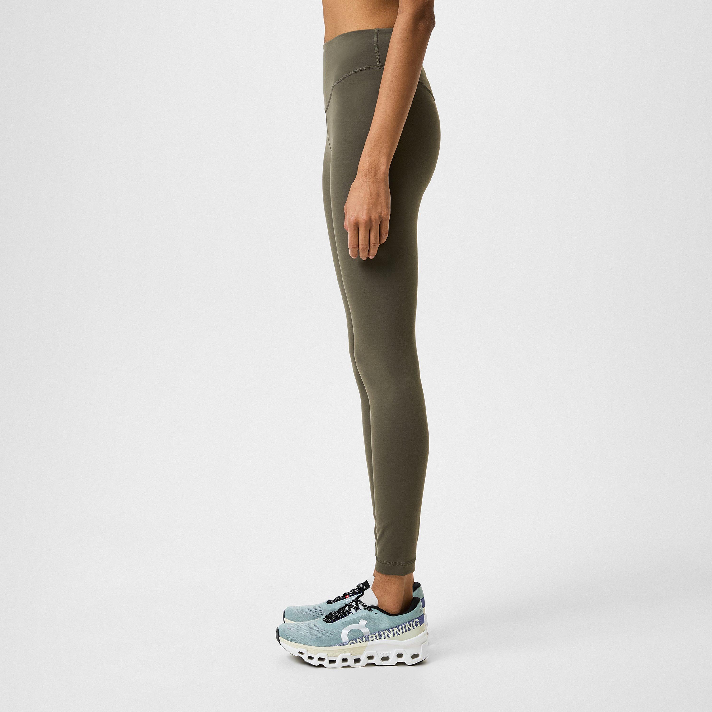 Army Green - Lululemon - Women'S Nylon Wunder Train Performance Tights - 2