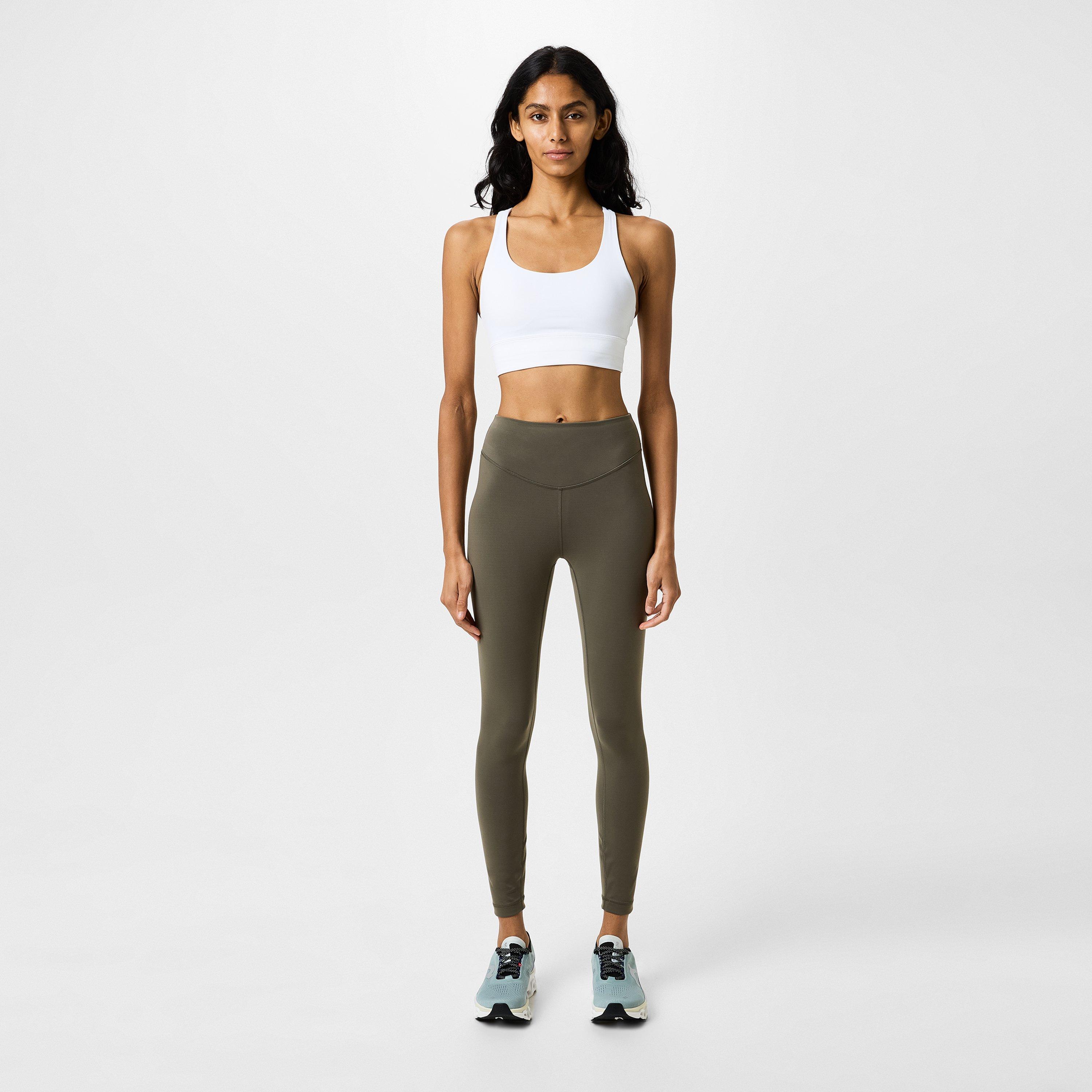 Army Green - Lululemon - Women'S Nylon Wunder Train Performance Tights - 4