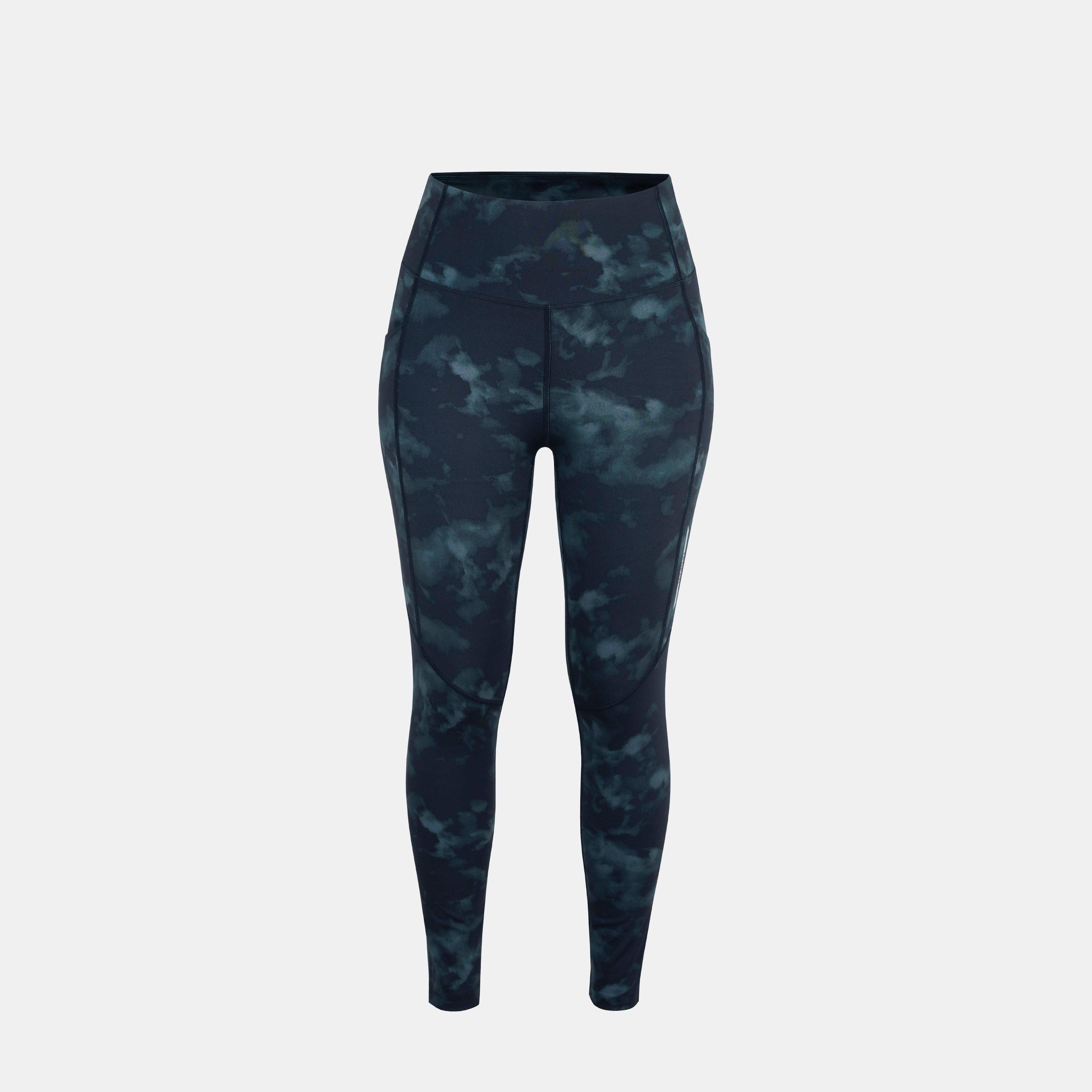 Stormy Print - LA Gear - Women's High Waisted Full Length Skinny Fit Performance Gym Leggings - 1