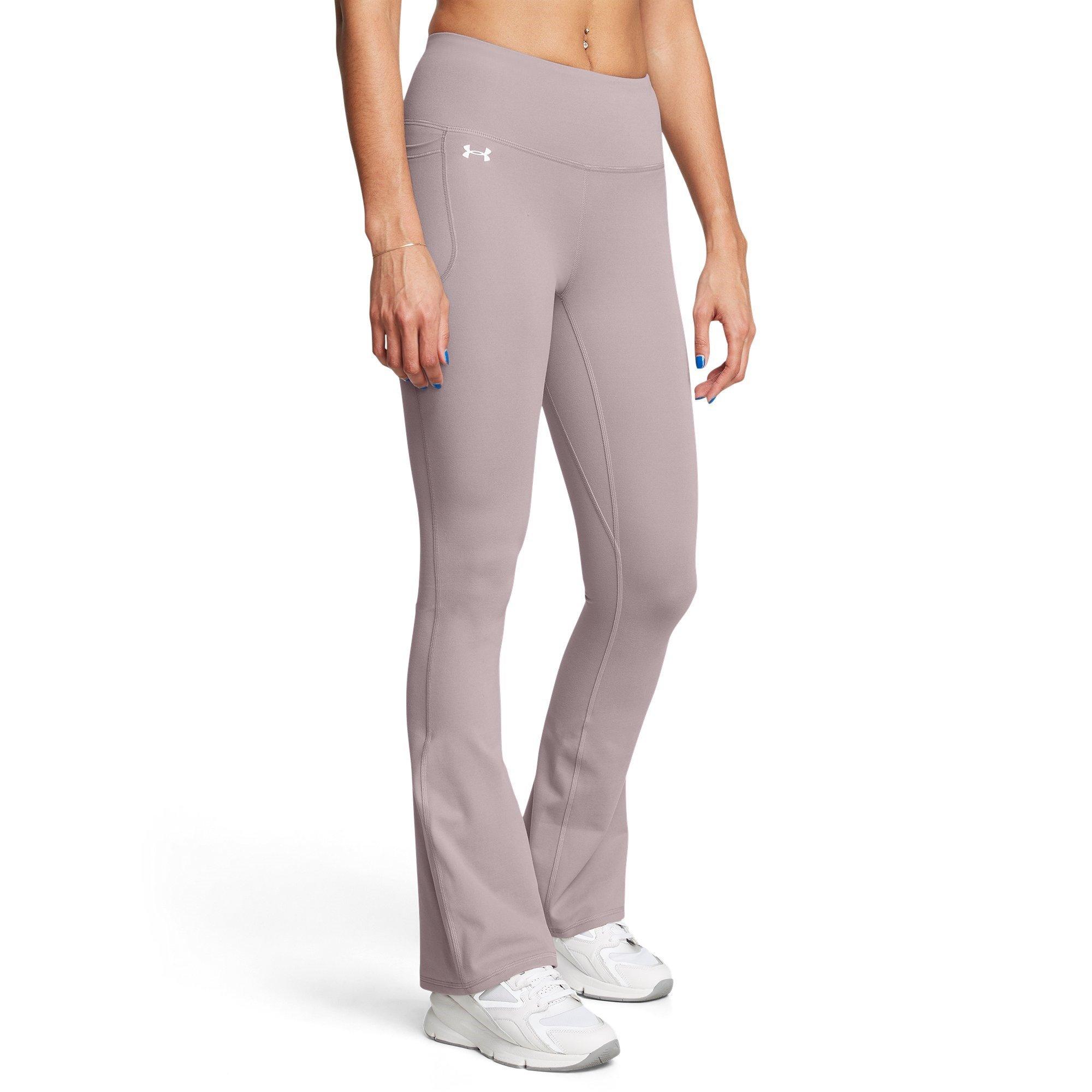 Tetra Gray/Wht - Under Armour - Women's Motion Flare Performance Gym Legging - 2