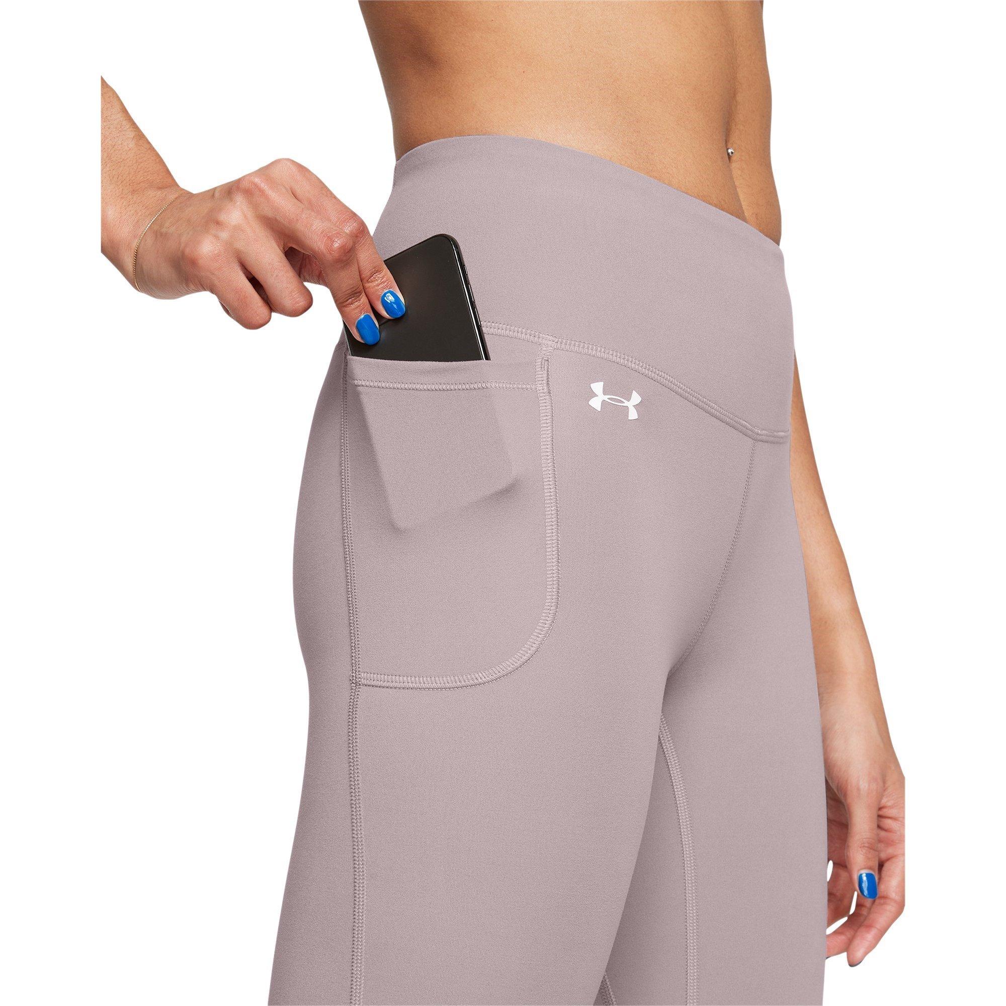 Tetra Gray/Wht - Under Armour - Women's Motion Flare Performance Gym Legging - 5