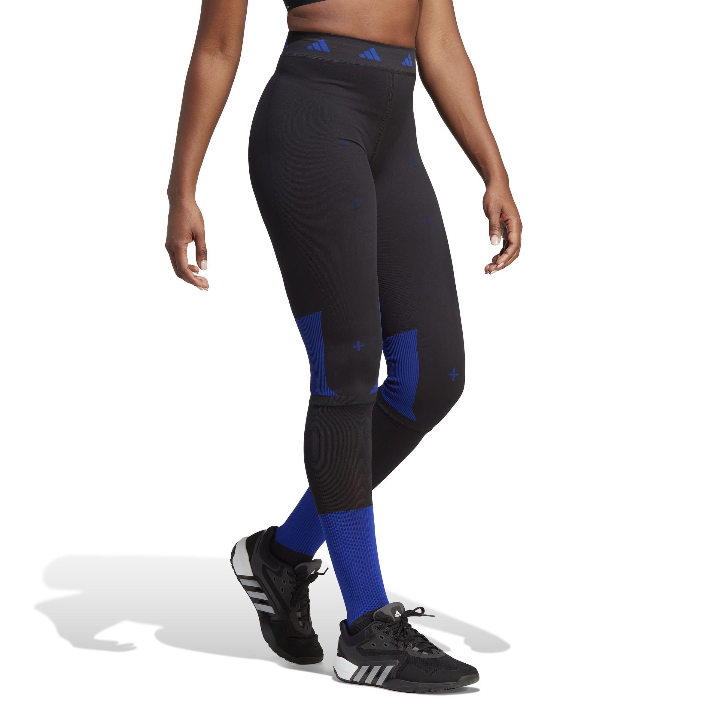 Black - adidas - Techfit Recharge Training Leggings Womens - 4