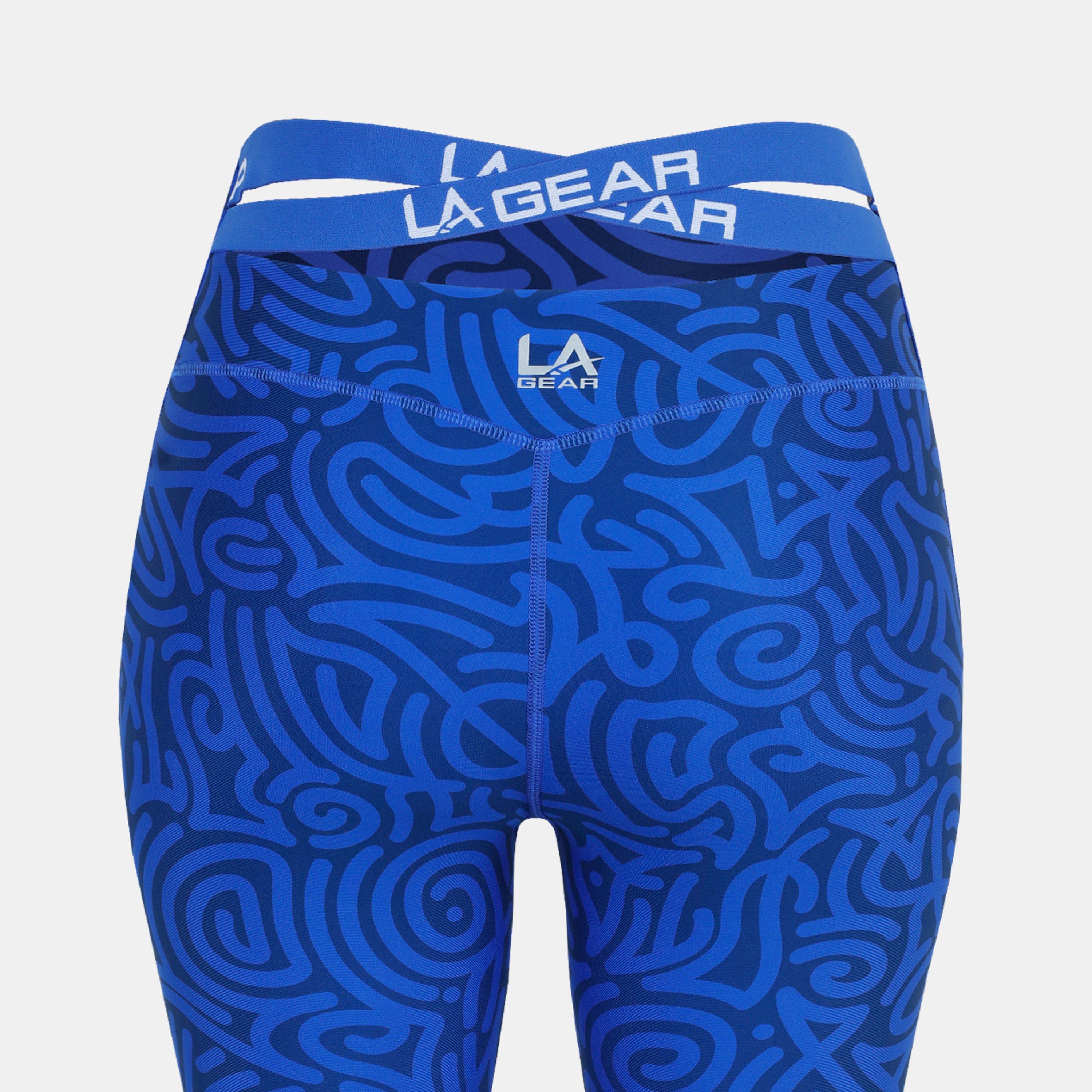 Blue Vrlt Nrg - LA Gear - Women's Performance Gym Leggings - 3