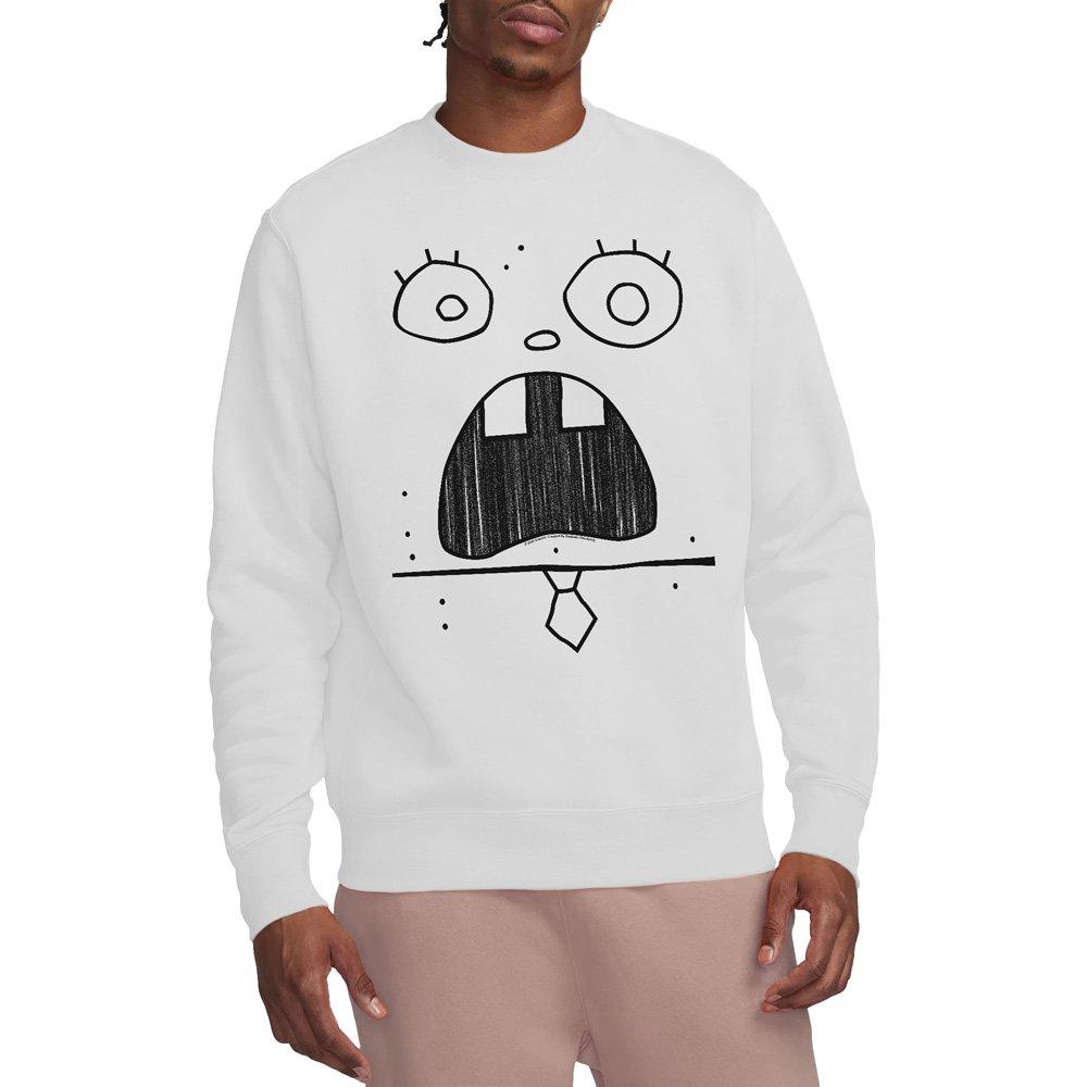 White - Spongebob - Spongebob Squarepants Spongebob Doogle Face Unisex - 1