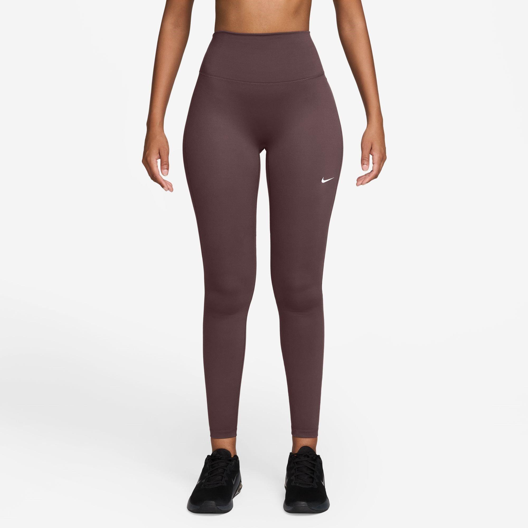 Nike Women's One Seamless Front High-Waisted Leggings - Tattoo - 8 (XS)