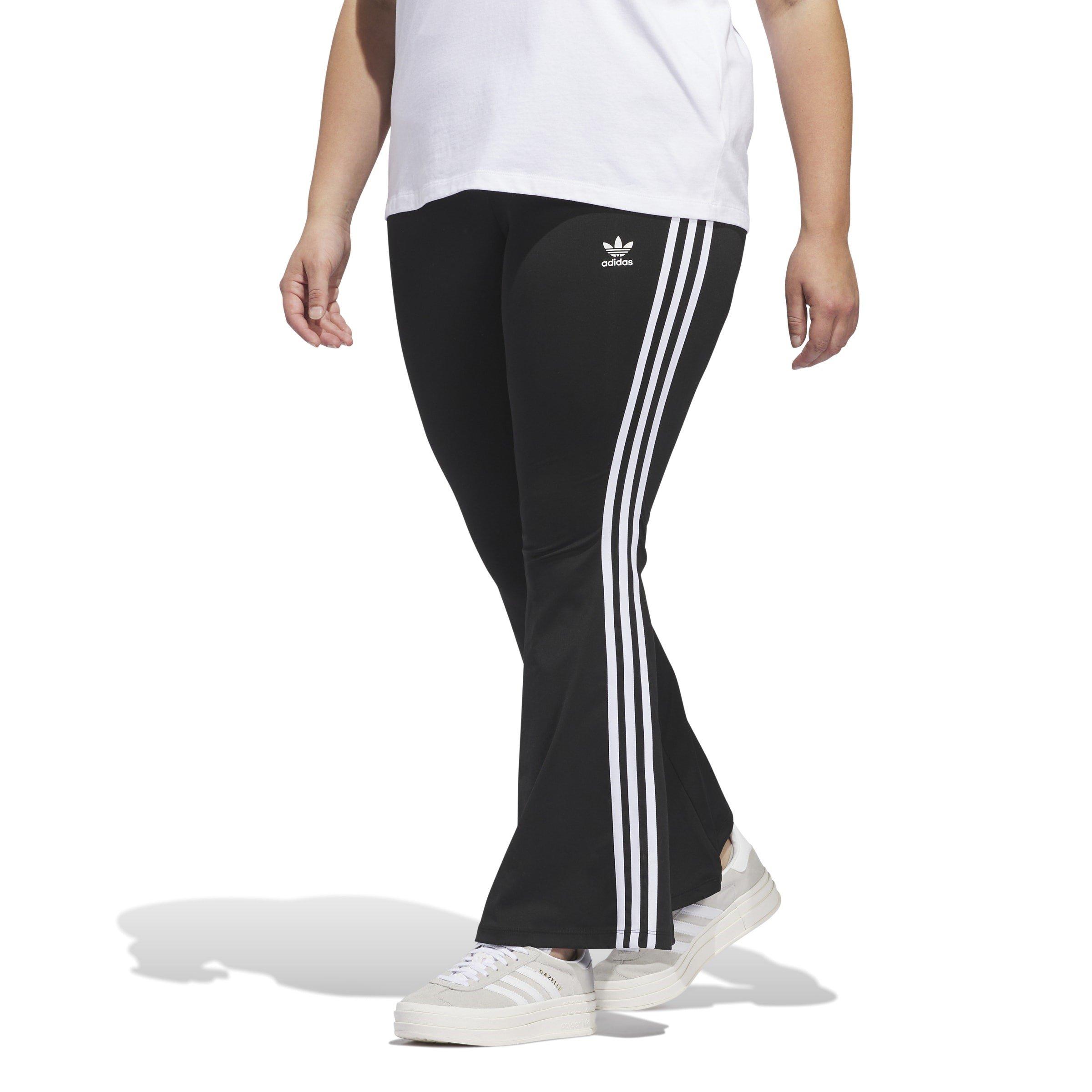 Black - adidas Originals - Flared Leggings Womens - 2