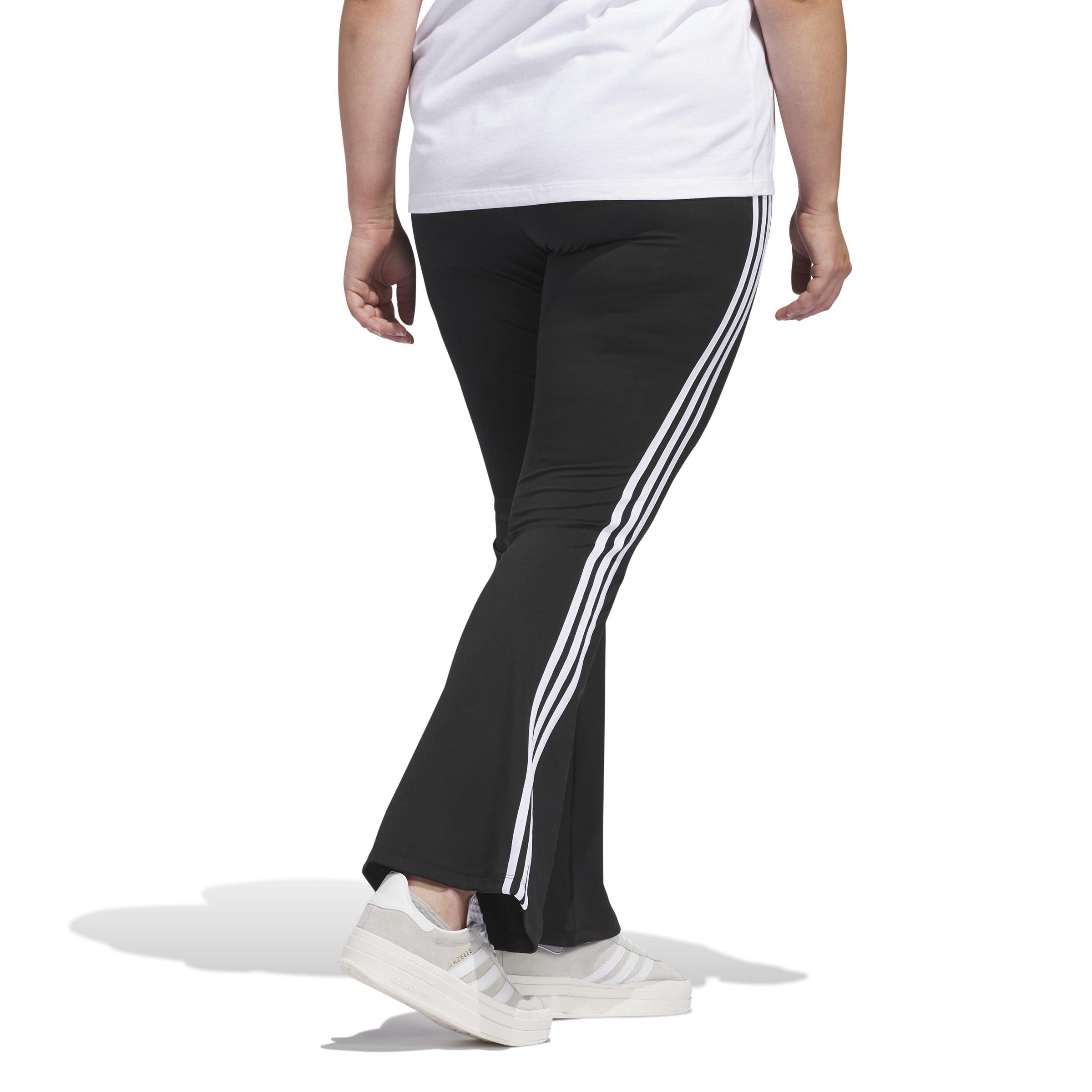 Black - adidas Originals - Flared Leggings Womens - 3