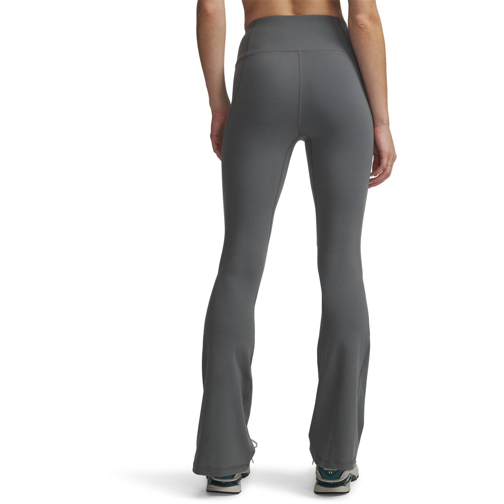 Grøn/Sort - Under Armour - Women's Motion Flare Black Performance Gym Leggings - 2