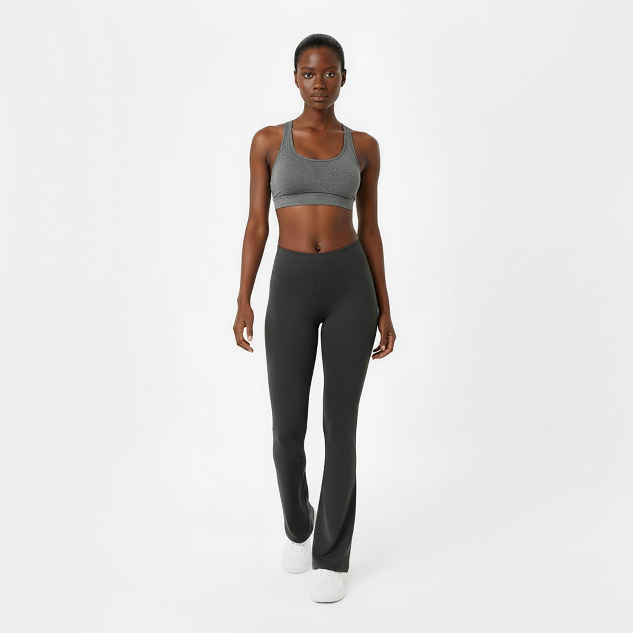 Charcoal - USA Pro - Pro x Sophie Habboo High Rise Flare Legging Womens - 5