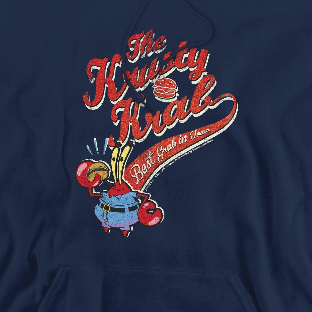 Navy - Spongebob - Spongebob Squarepants The Krusty Krab Unisex Hoodi - 2