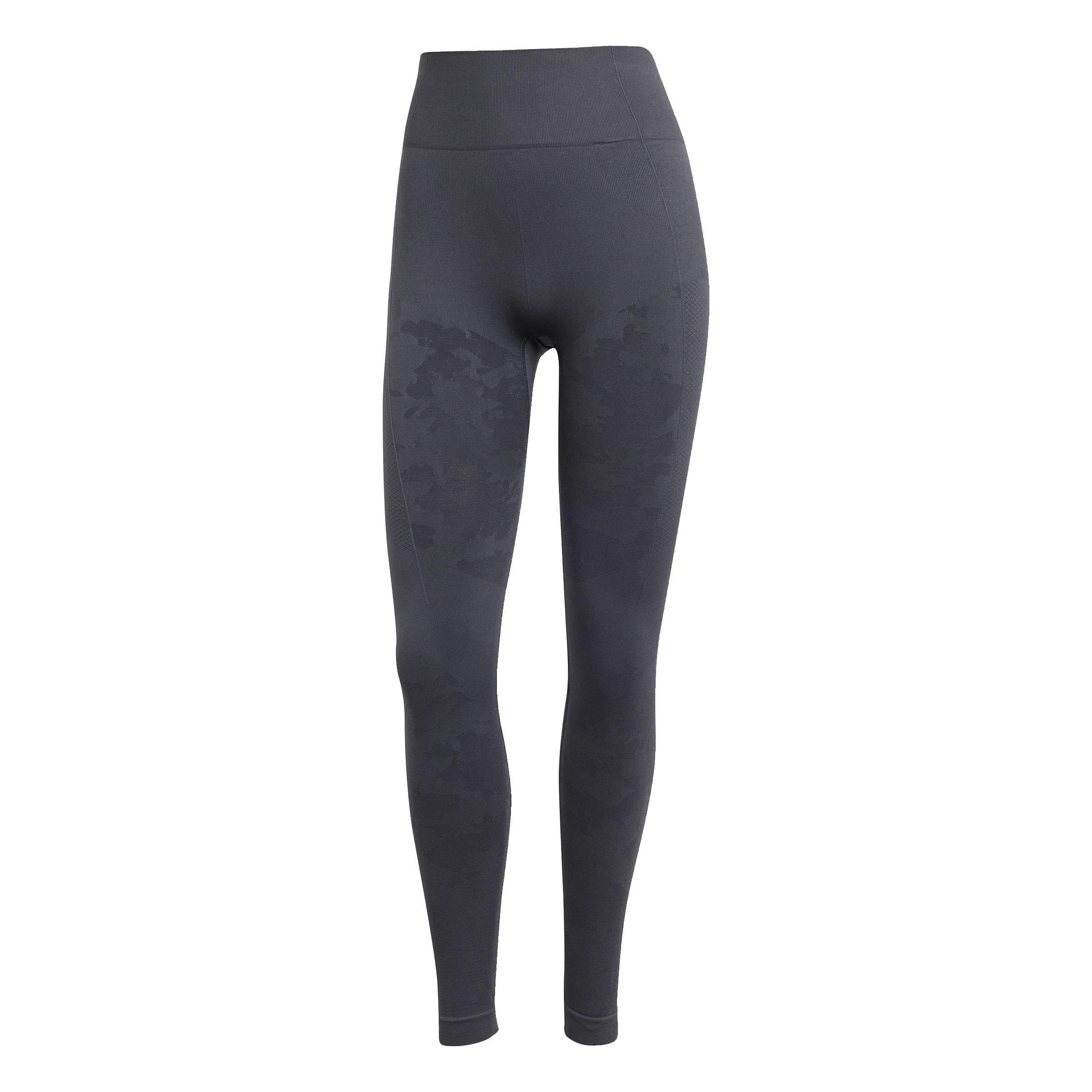 carbon - adidas by Stella McCartney - Truestrength Seamless Yoga Leggings - 6