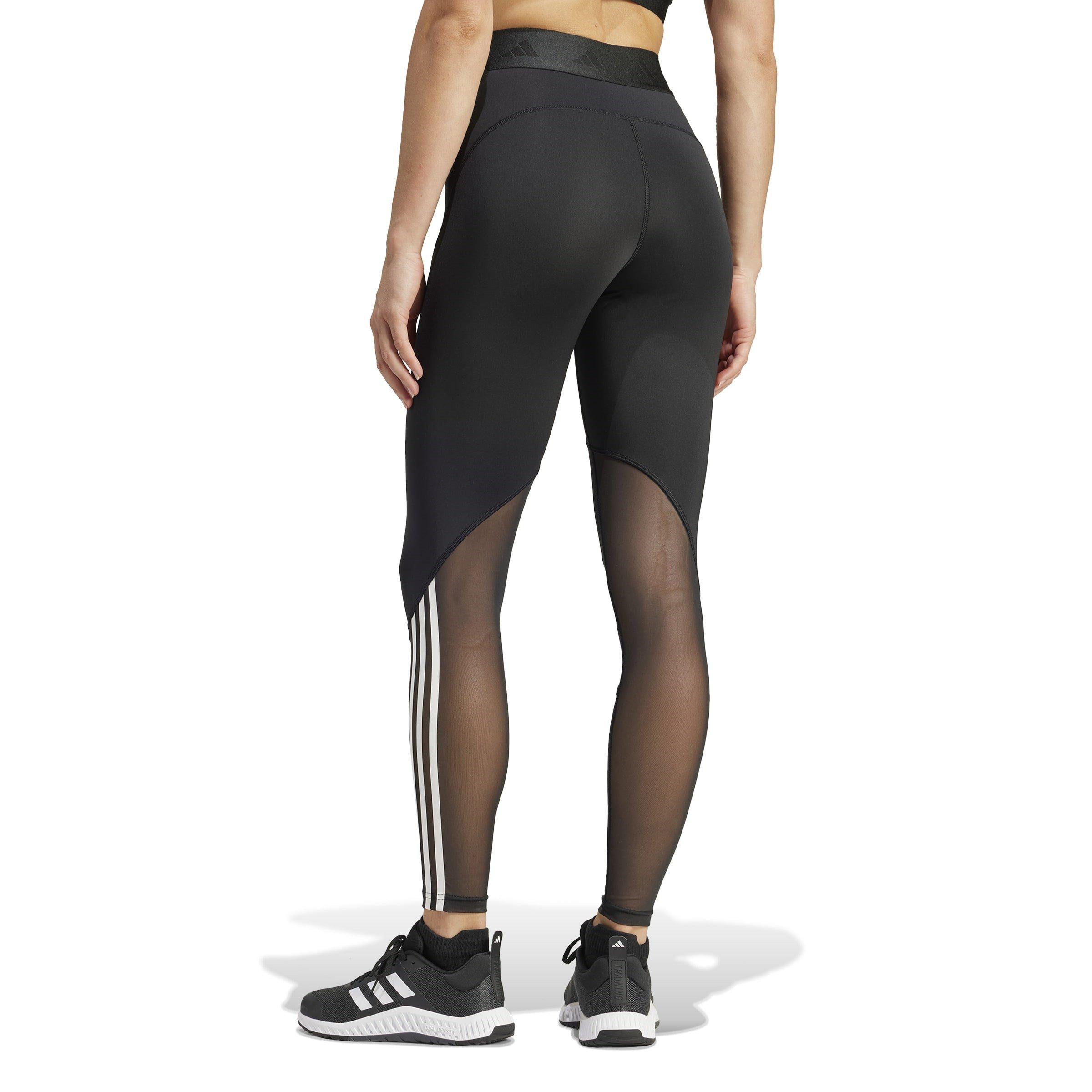 Black/White - adidas - Performance Gym Legging - 3