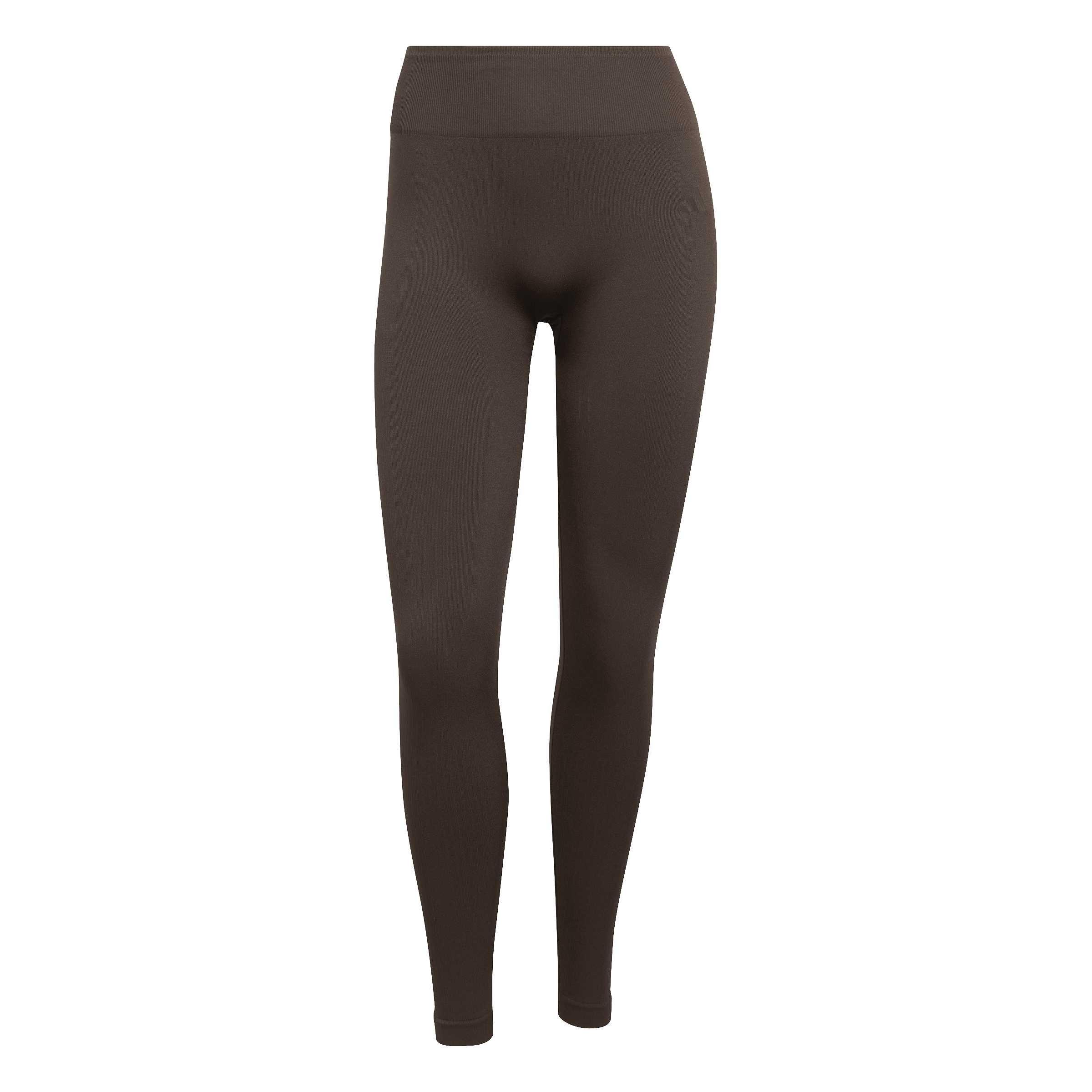 adidas Workout Essentials Full-Length Knit Leggings Womens