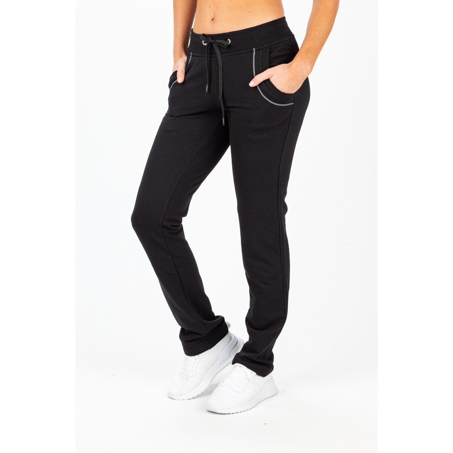 Black - Sjeng Sports - Women's S Djakarta Pant Performance Tracksuit Bottom - 1