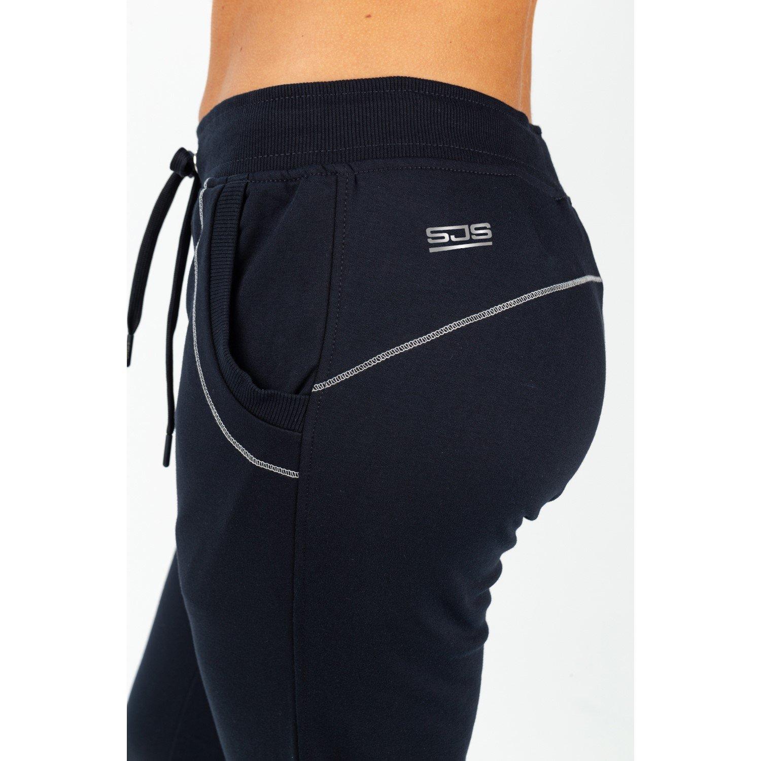 Dark Blue - Sjeng Sports - Women's S Djakarta Pant Performance Tracksuit Bottom - 4
