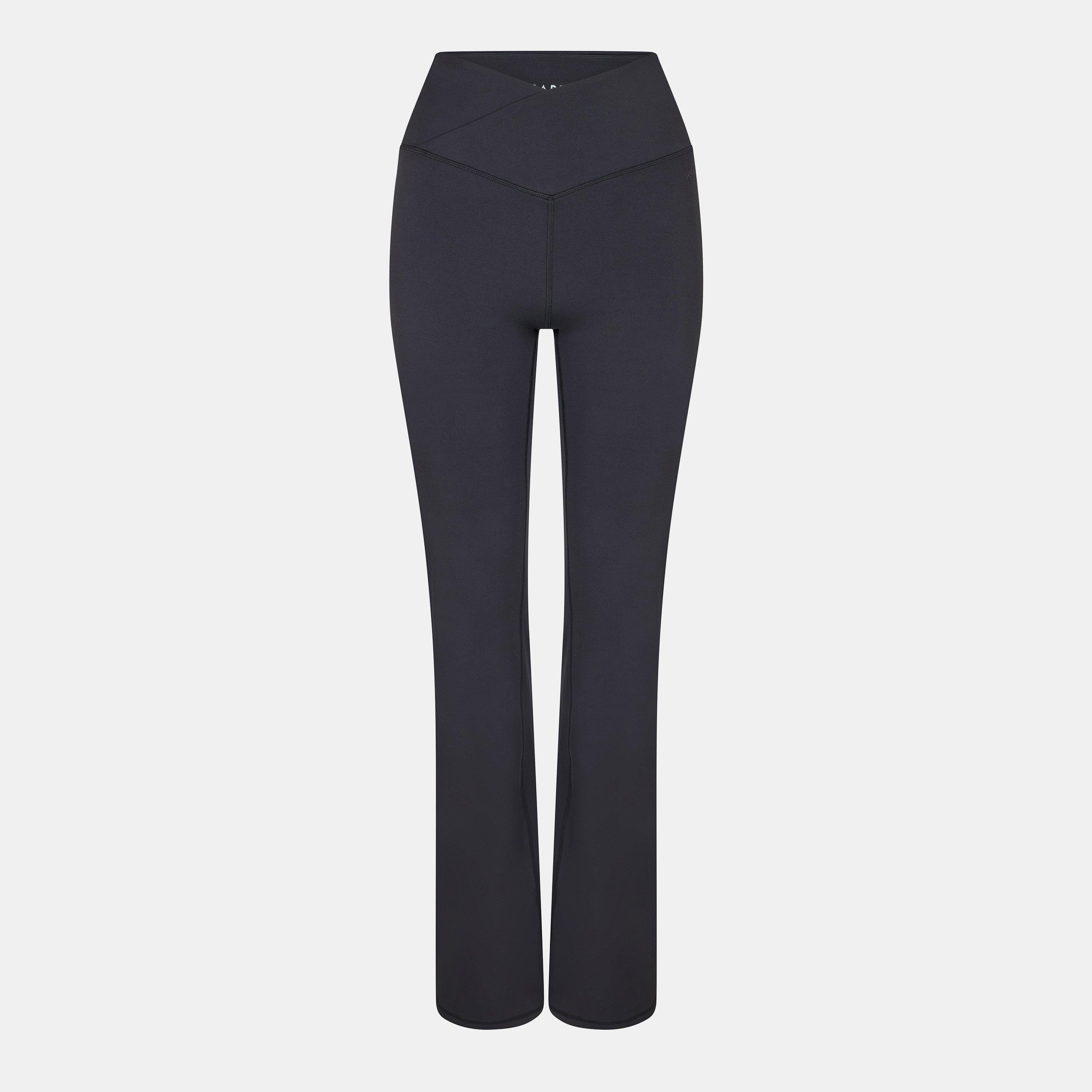 Usa Pro Women's Wrap Flare Leg - Black - 10 (38)