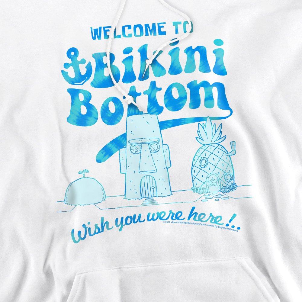 White - Spongebob - Spongebob Bikini Bottom Welcome Hoodie White - 2