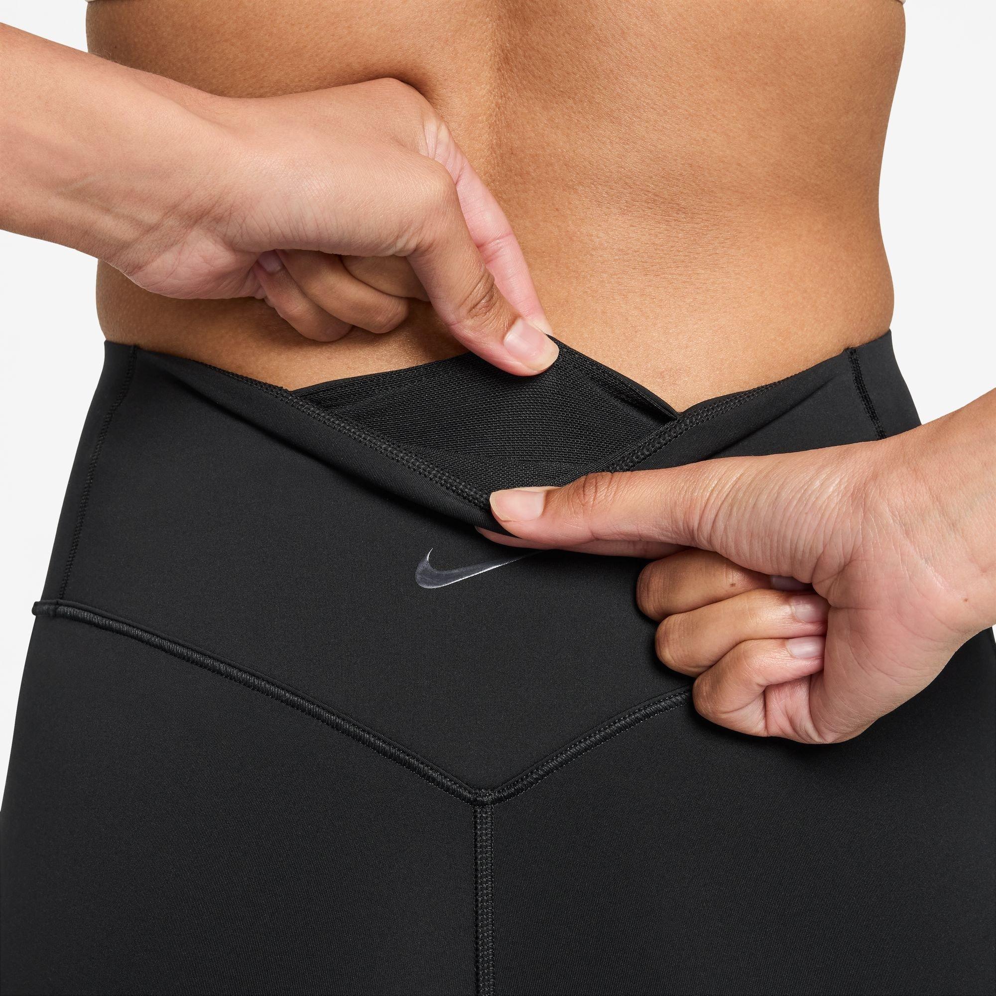 Black - Nike - Women's Universa 7/8 High-Waisted Skinny-Fit Leggings - 3